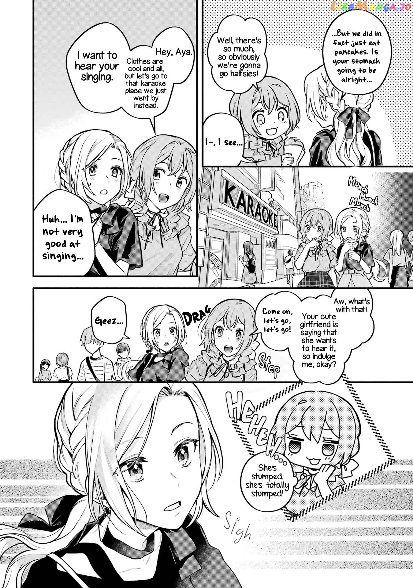 A Yuri Story About A Girl Who Insists “it’s Impossible For Two Girls To Get Together” Completely Falling Within 100 Days chapter 7 - page 18