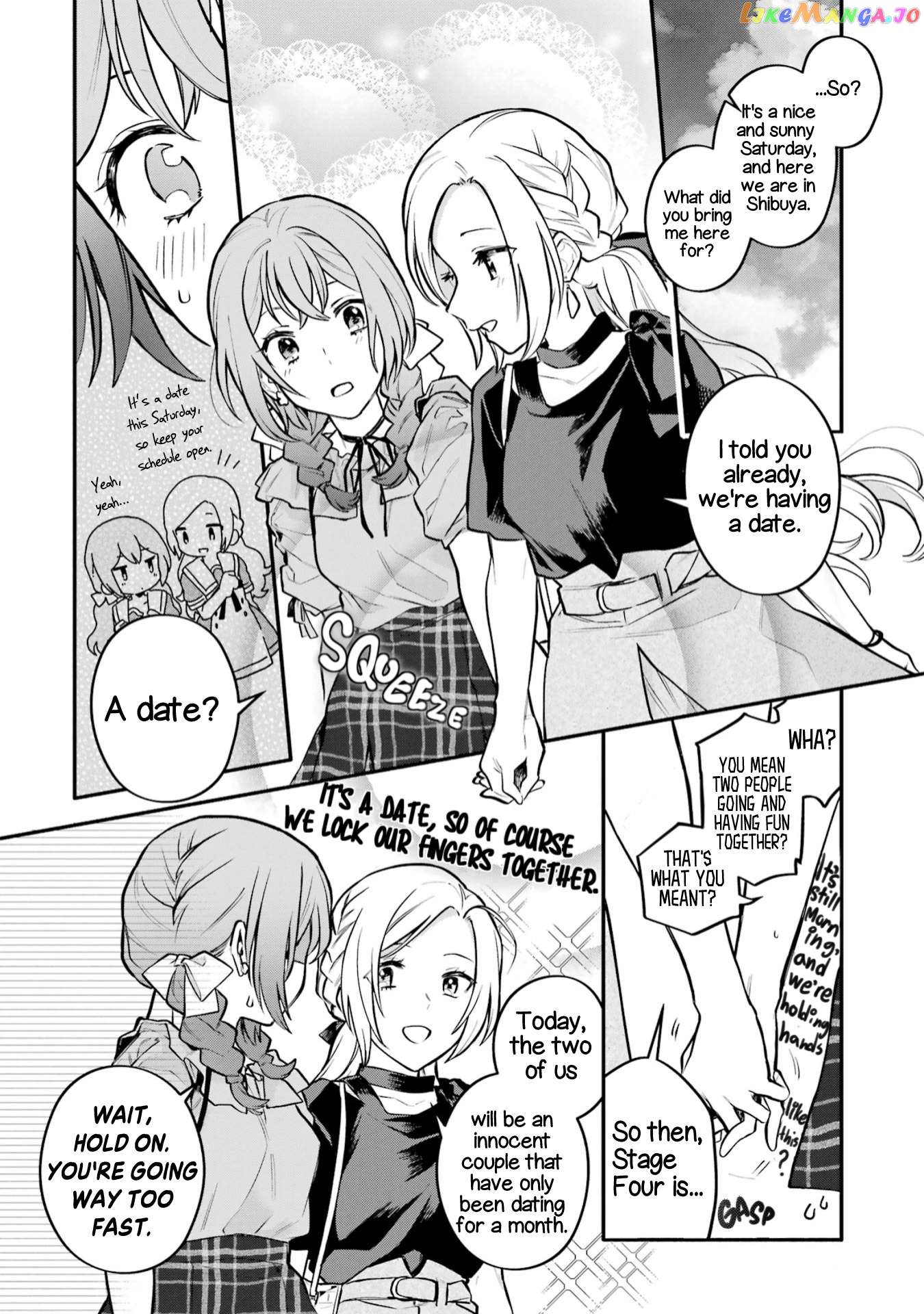 A Yuri Story About A Girl Who Insists “it’s Impossible For Two Girls To Get Together” Completely Falling Within 100 Days chapter 7 - page 2