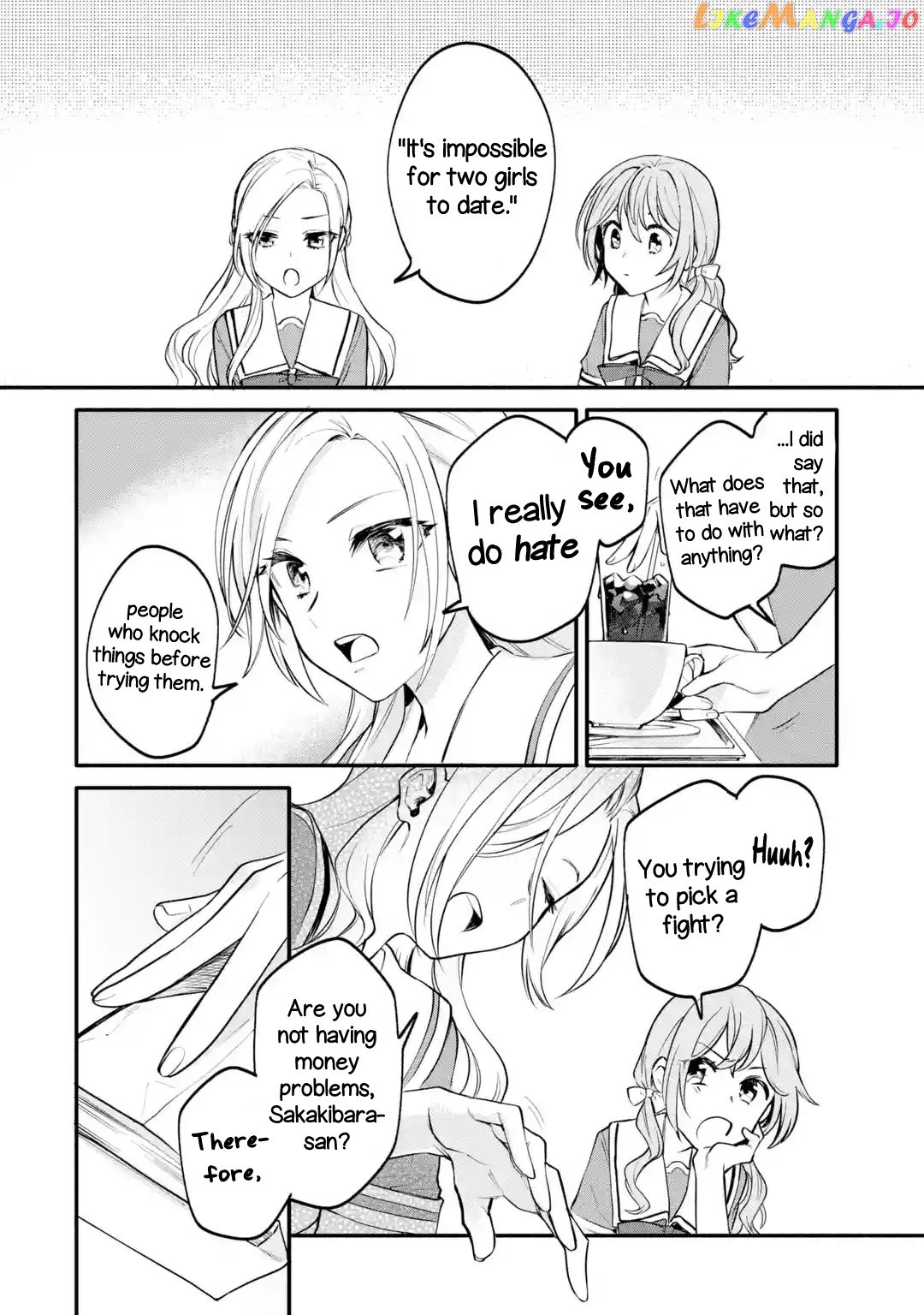 A Yuri Story About A Girl Who Insists “it’s Impossible For Two Girls To Get Together” Completely Falling Within 100 Days chapter 1 - page 19