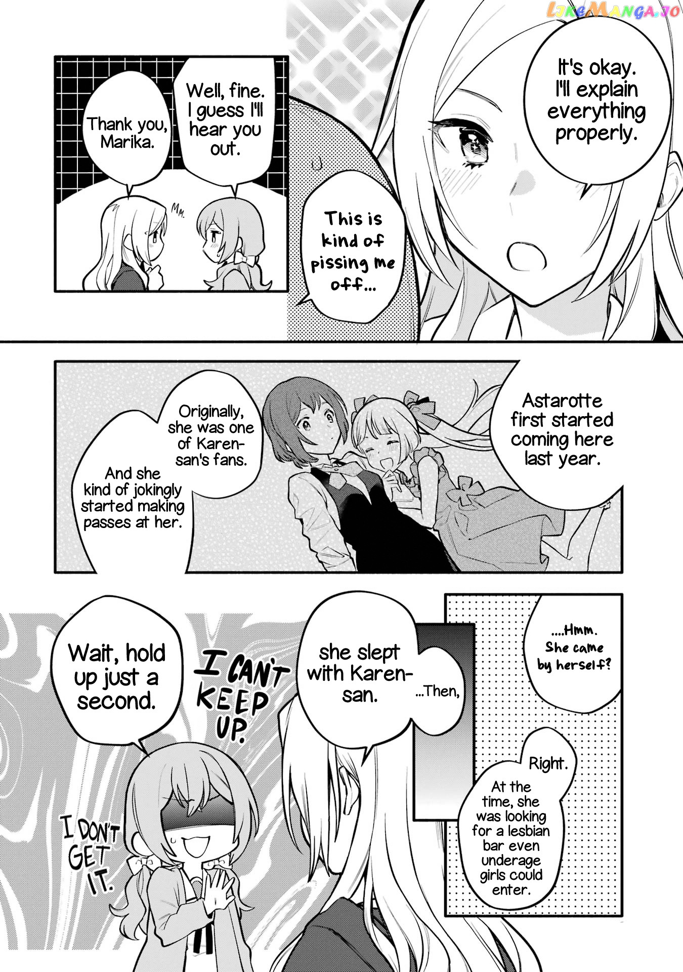 A Yuri Story About A Girl Who Insists “it’s Impossible For Two Girls To Get Together” Completely Falling Within 100 Days chapter 9 - page 18