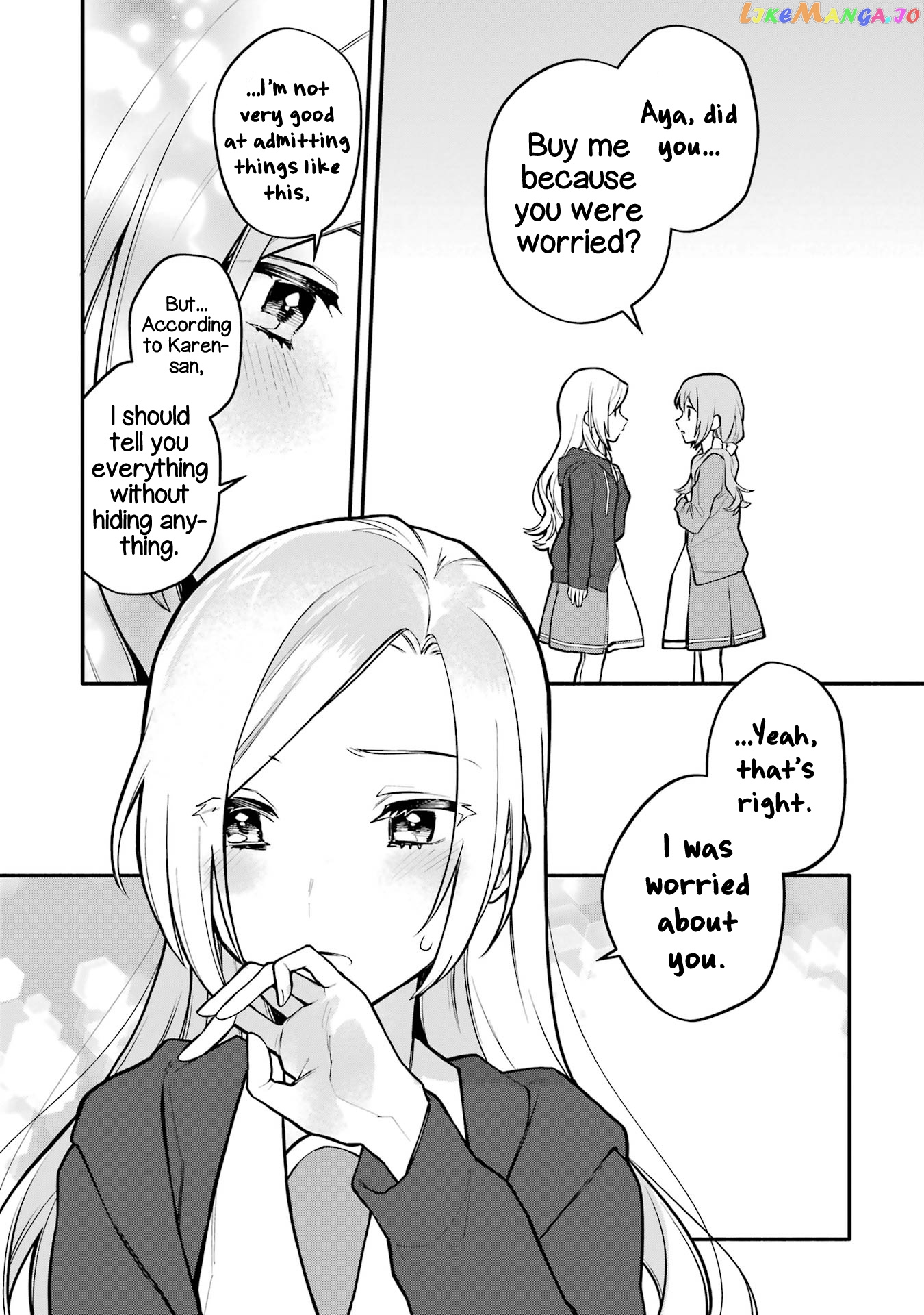 A Yuri Story About A Girl Who Insists “it’s Impossible For Two Girls To Get Together” Completely Falling Within 100 Days chapter 9 - page 25