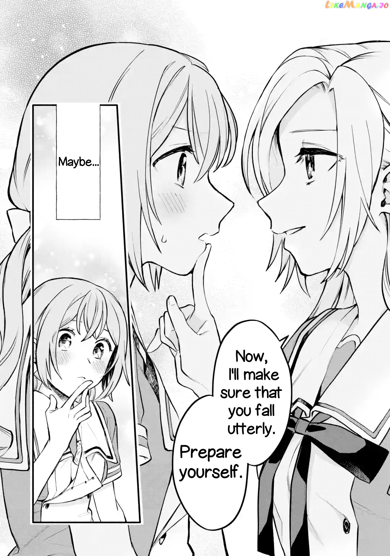 A Yuri Story About A Girl Who Insists “it’s Impossible For Two Girls To Get Together” Completely Falling Within 100 Days chapter 3 - page 28