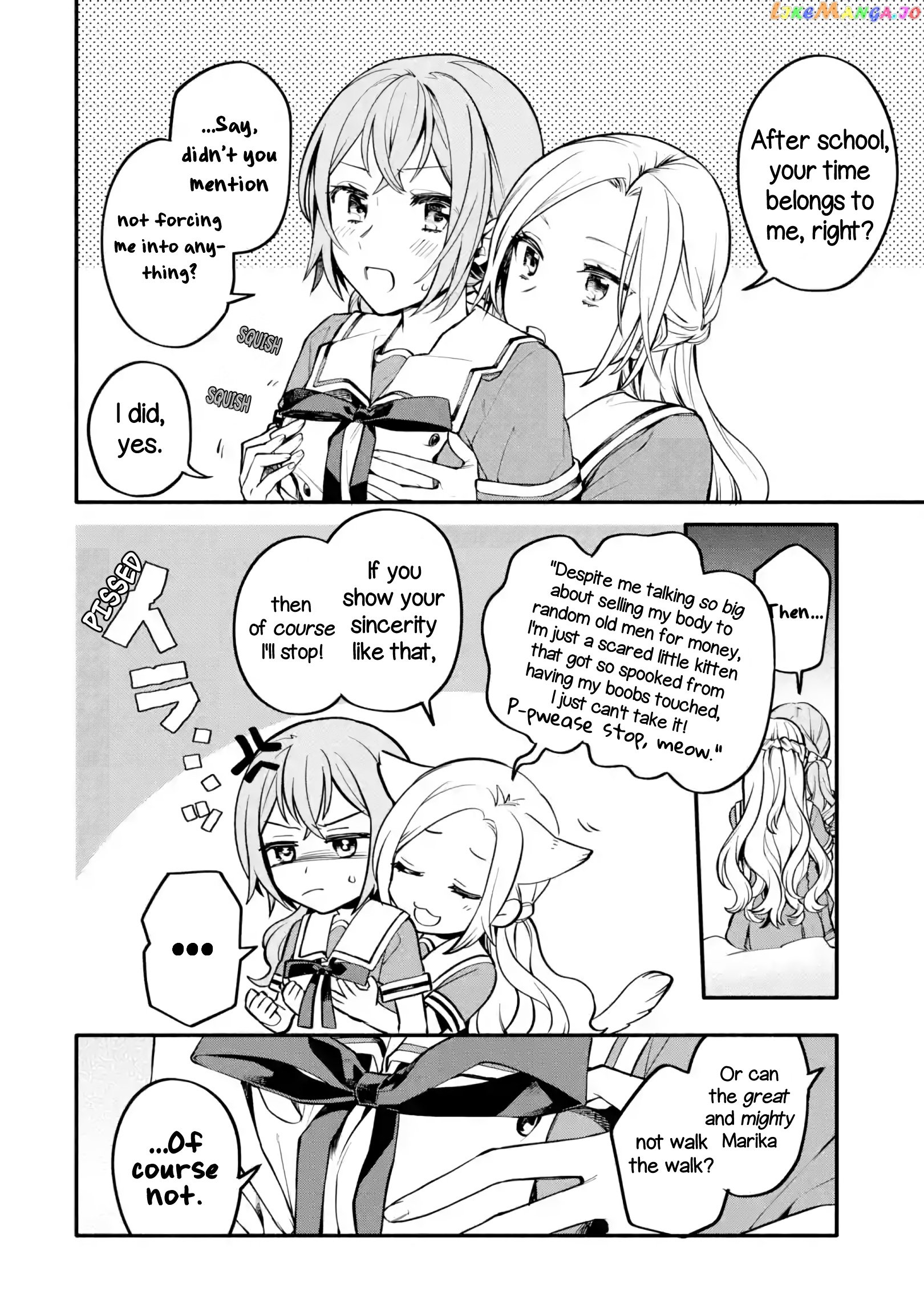 A Yuri Story About A Girl Who Insists “it’s Impossible For Two Girls To Get Together” Completely Falling Within 100 Days chapter 3 - page 4