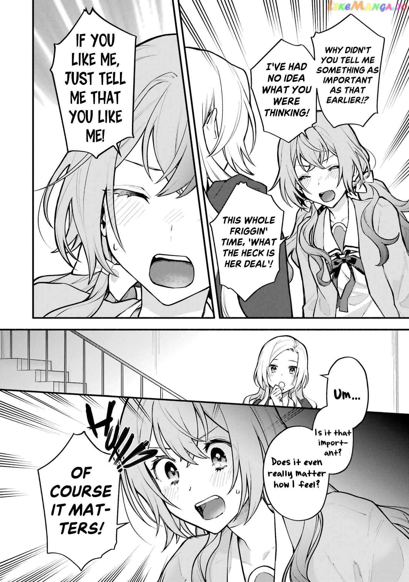 A Yuri Story About A Girl Who Insists “it’s Impossible For Two Girls To Get Together” Completely Falling Within 100 Days chapter 10 - page 10