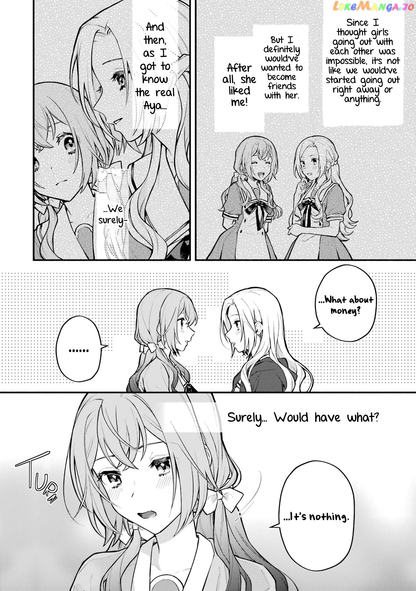 A Yuri Story About A Girl Who Insists “it’s Impossible For Two Girls To Get Together” Completely Falling Within 100 Days chapter 10 - page 12