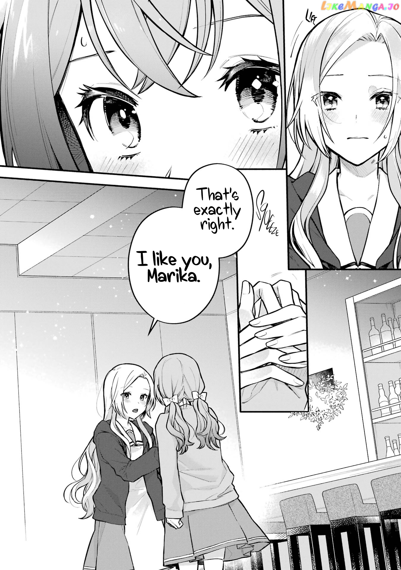 A Yuri Story About A Girl Who Insists “it’s Impossible For Two Girls To Get Together” Completely Falling Within 100 Days chapter 10 - page 2