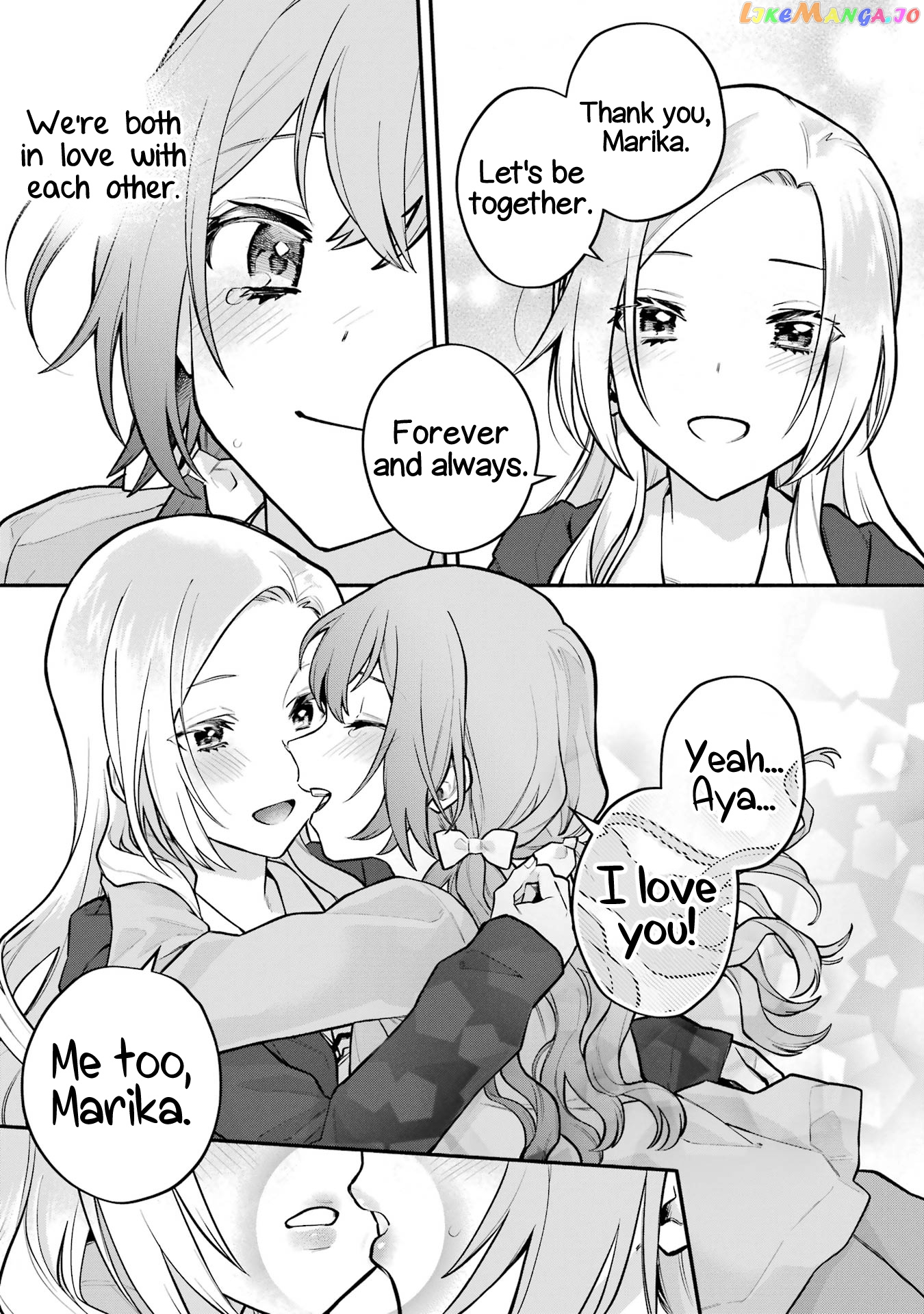 A Yuri Story About A Girl Who Insists “it’s Impossible For Two Girls To Get Together” Completely Falling Within 100 Days chapter 10 - page 21