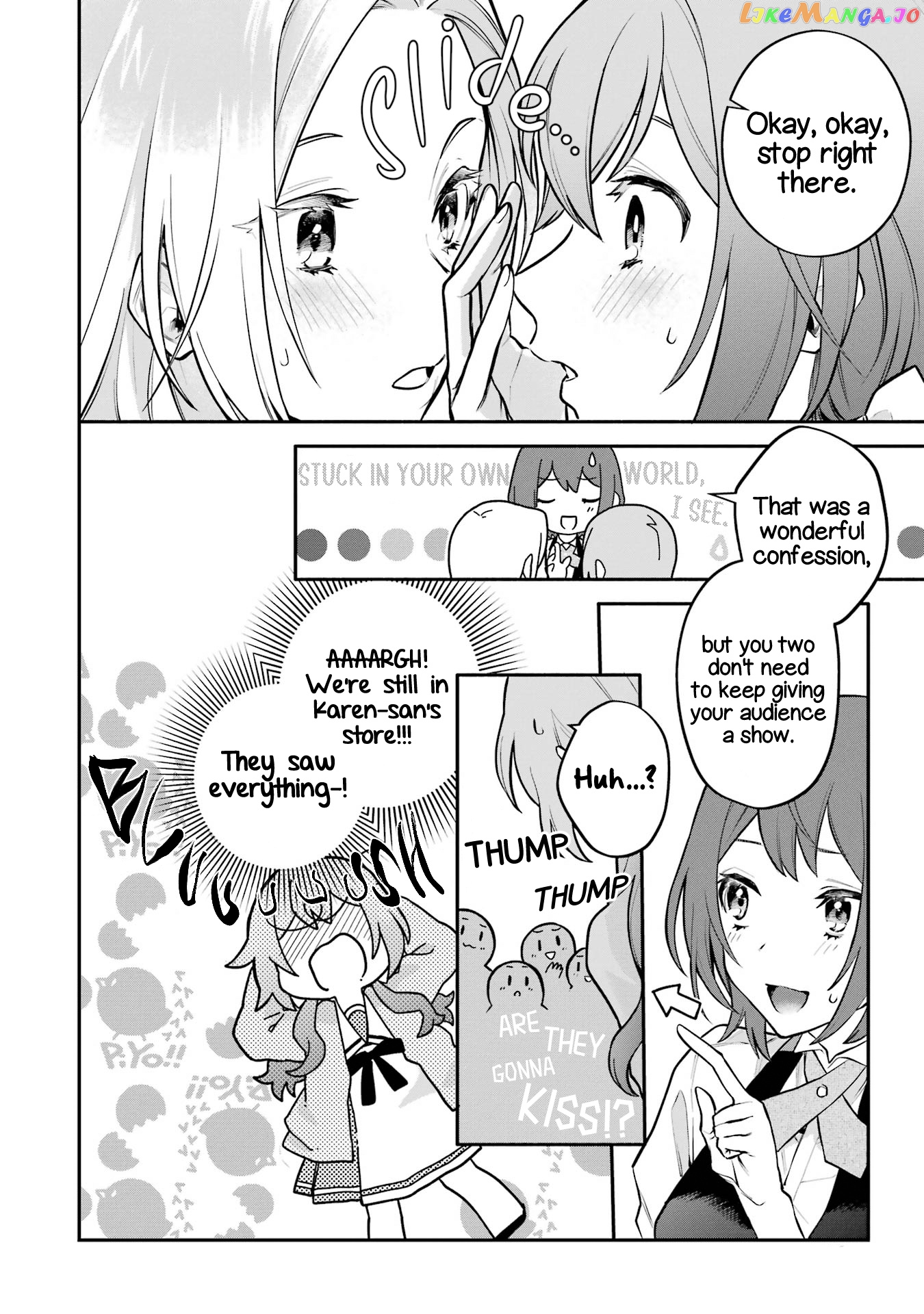 A Yuri Story About A Girl Who Insists “it’s Impossible For Two Girls To Get Together” Completely Falling Within 100 Days chapter 10 - page 22