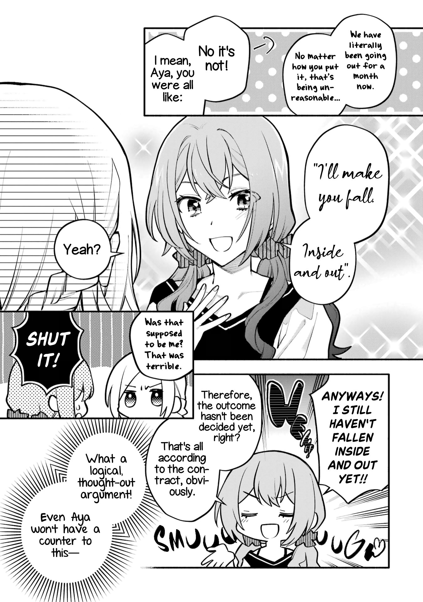 A Yuri Story About A Girl Who Insists “it’s Impossible For Two Girls To Get Together” Completely Falling Within 100 Days chapter 10 - page 31