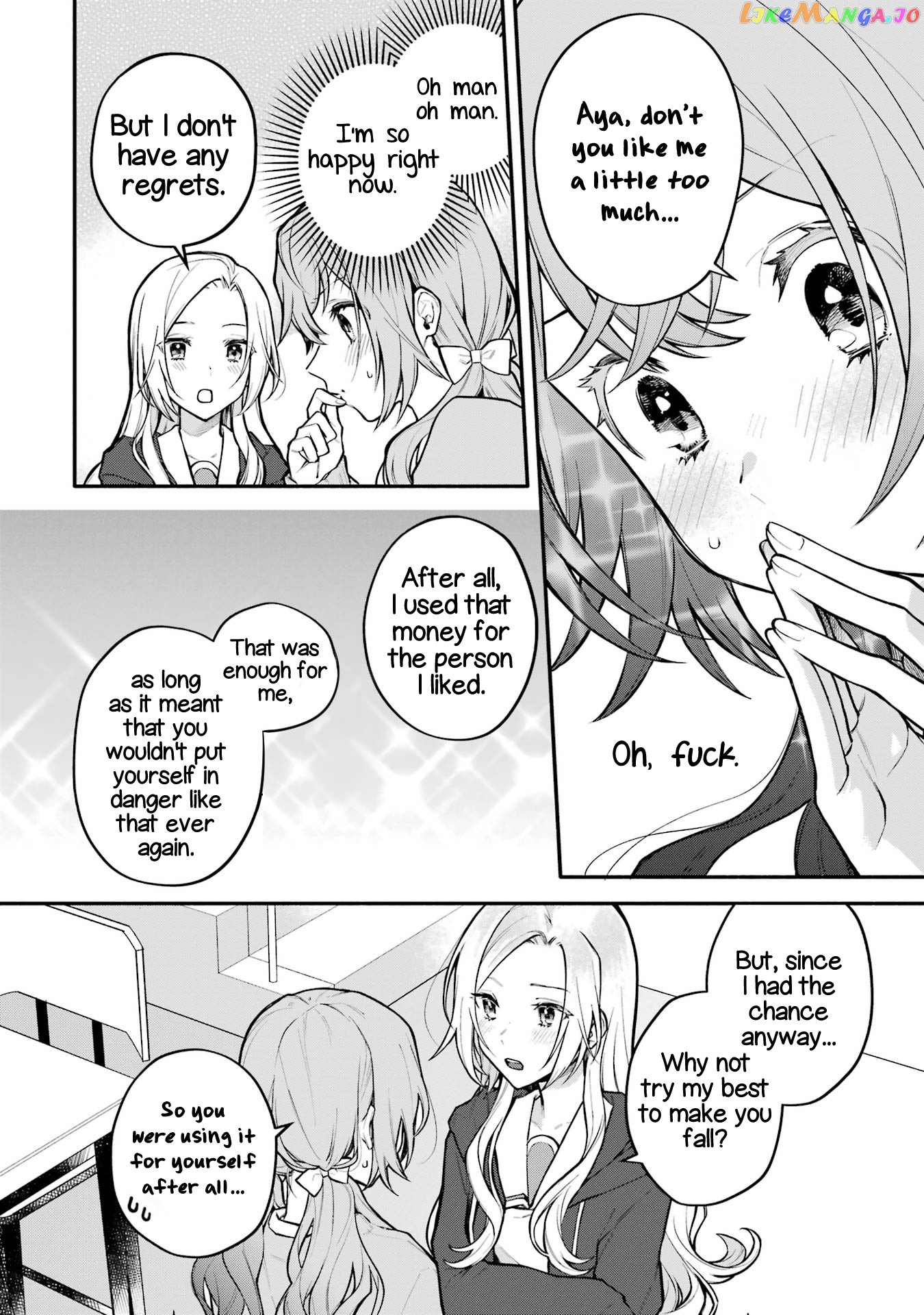 A Yuri Story About A Girl Who Insists “it’s Impossible For Two Girls To Get Together” Completely Falling Within 100 Days chapter 10 - page 8