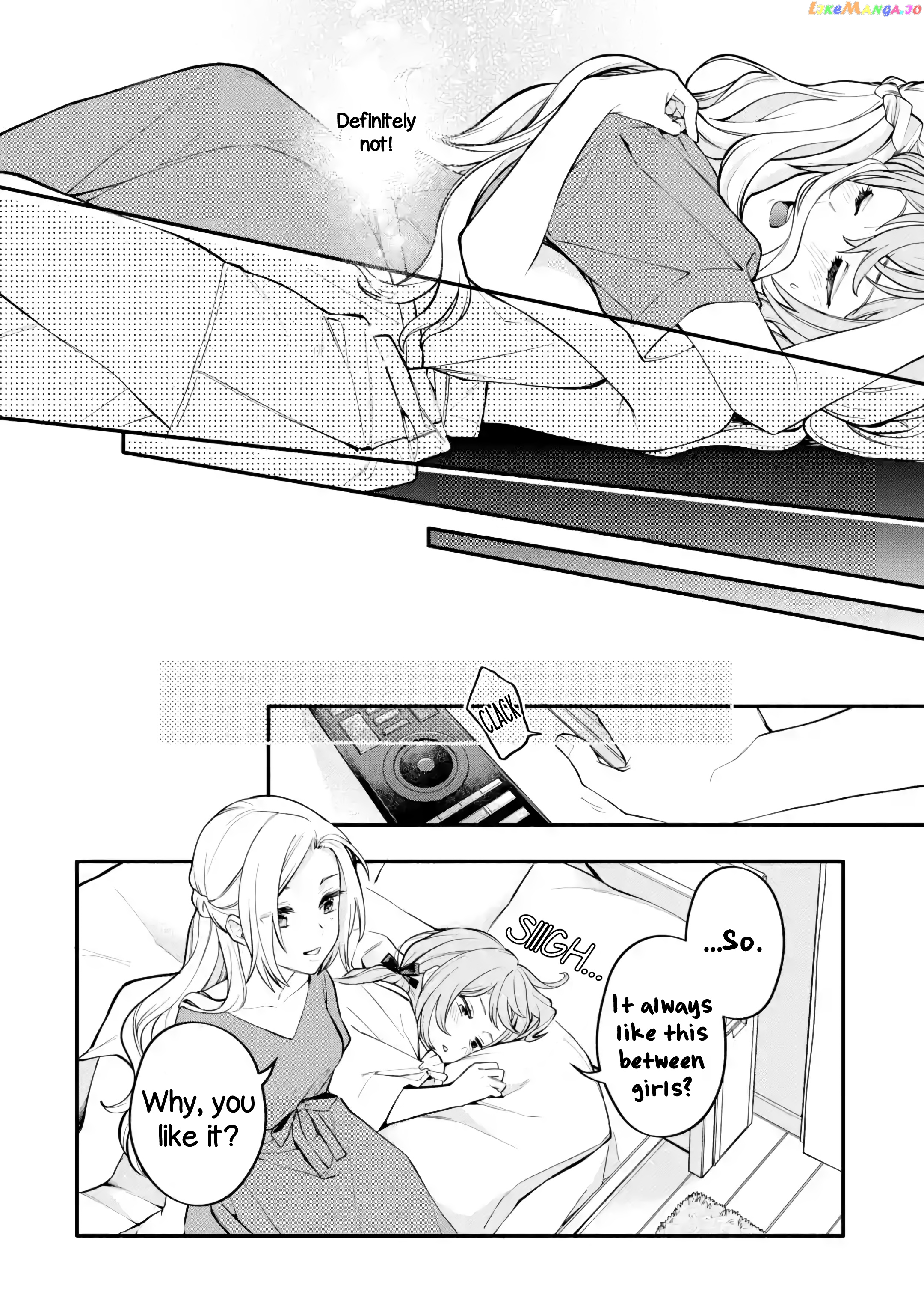 A Yuri Story About A Girl Who Insists “it’s Impossible For Two Girls To Get Together” Completely Falling Within 100 Days chapter 4 - page 10