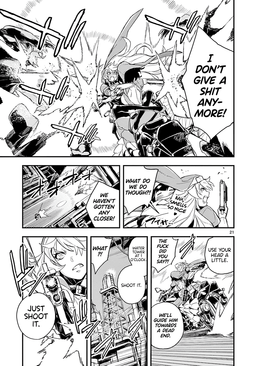 Gunbured Igx Sisters8 chapter 4 - page 22