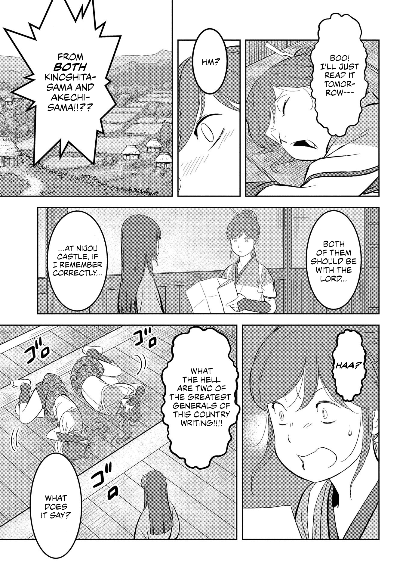 Sengoku Komachi Kurou Tan! chapter 31 - page 12