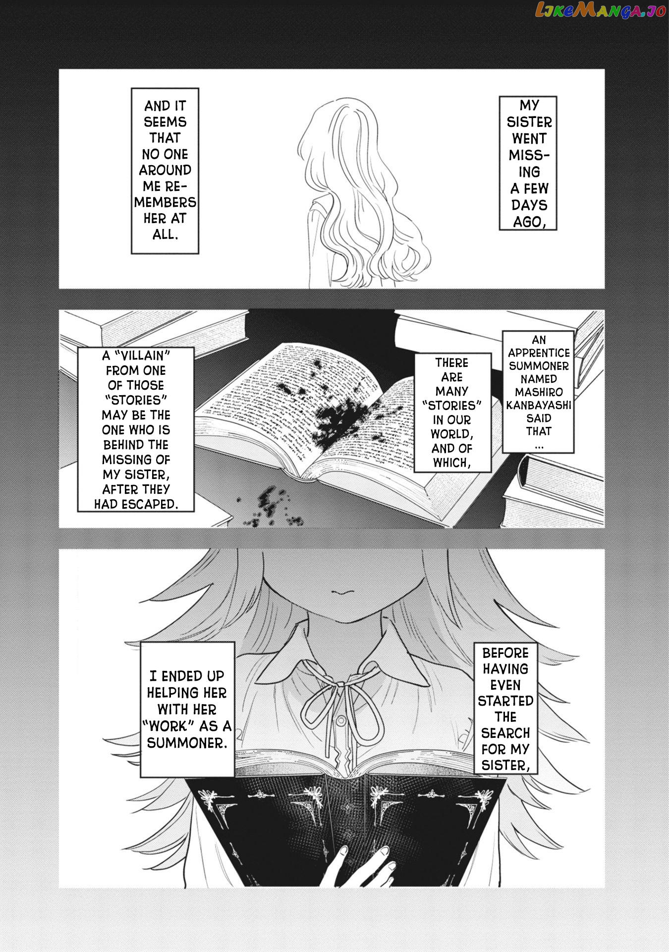 Ochikobore Shoukanshi To Toumei Na Boku chapter 2 - page 1