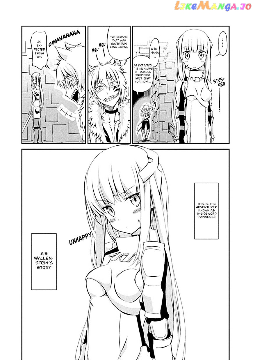 Dungeon Ni Deai O Motomeru No Wa Machigatte Iru Darou Ka Gaiden – Sword Oratoria chapter 1 - page 4