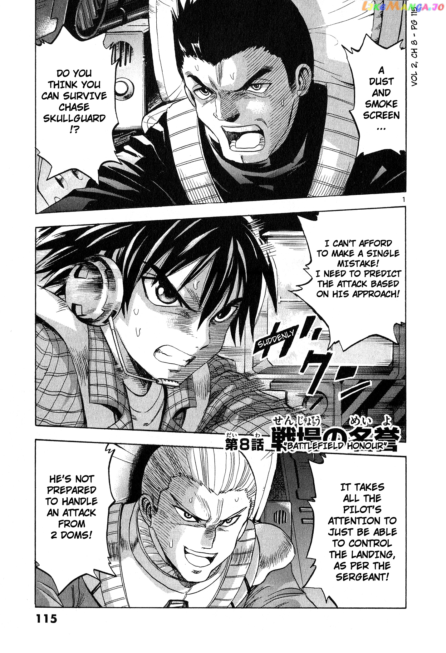 Mobile Suit Gundam Aggressor chapter 8 - page 1