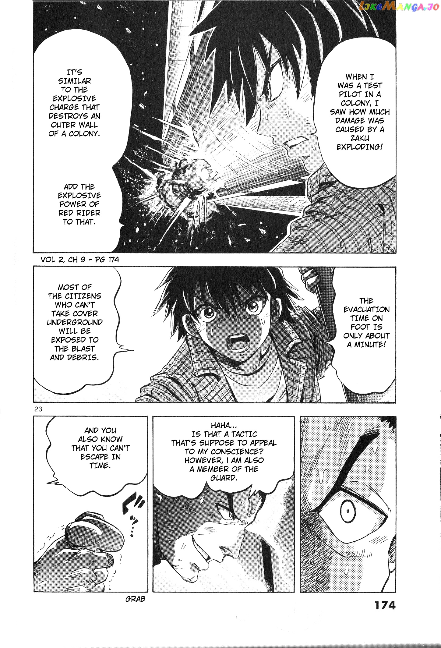 Mobile Suit Gundam Aggressor chapter 9 - page 24