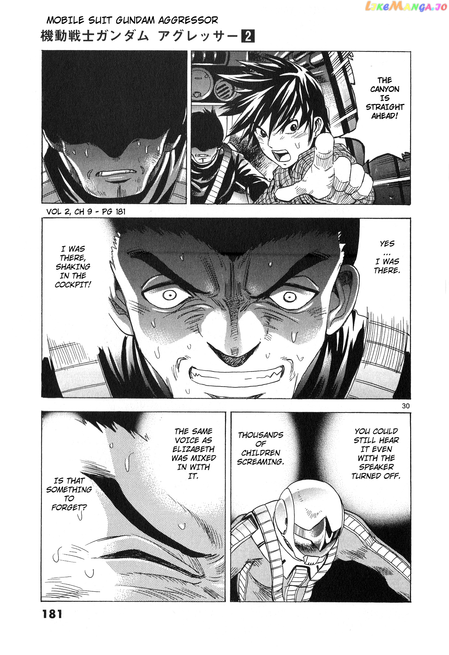 Mobile Suit Gundam Aggressor chapter 9 - page 31