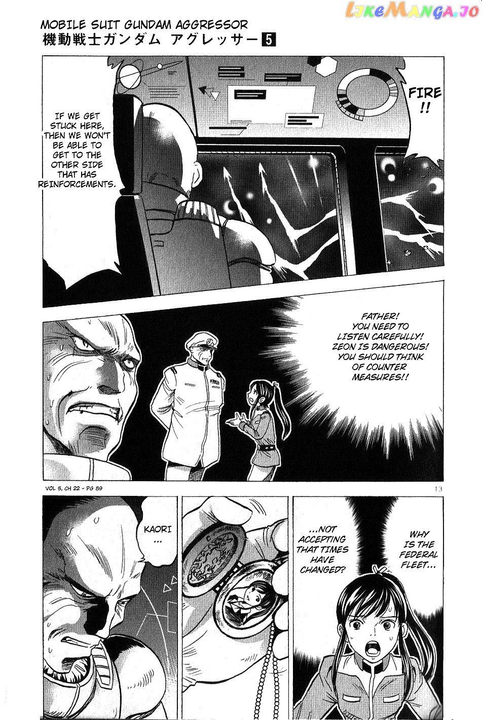 Mobile Suit Gundam Aggressor chapter 22 - page 12