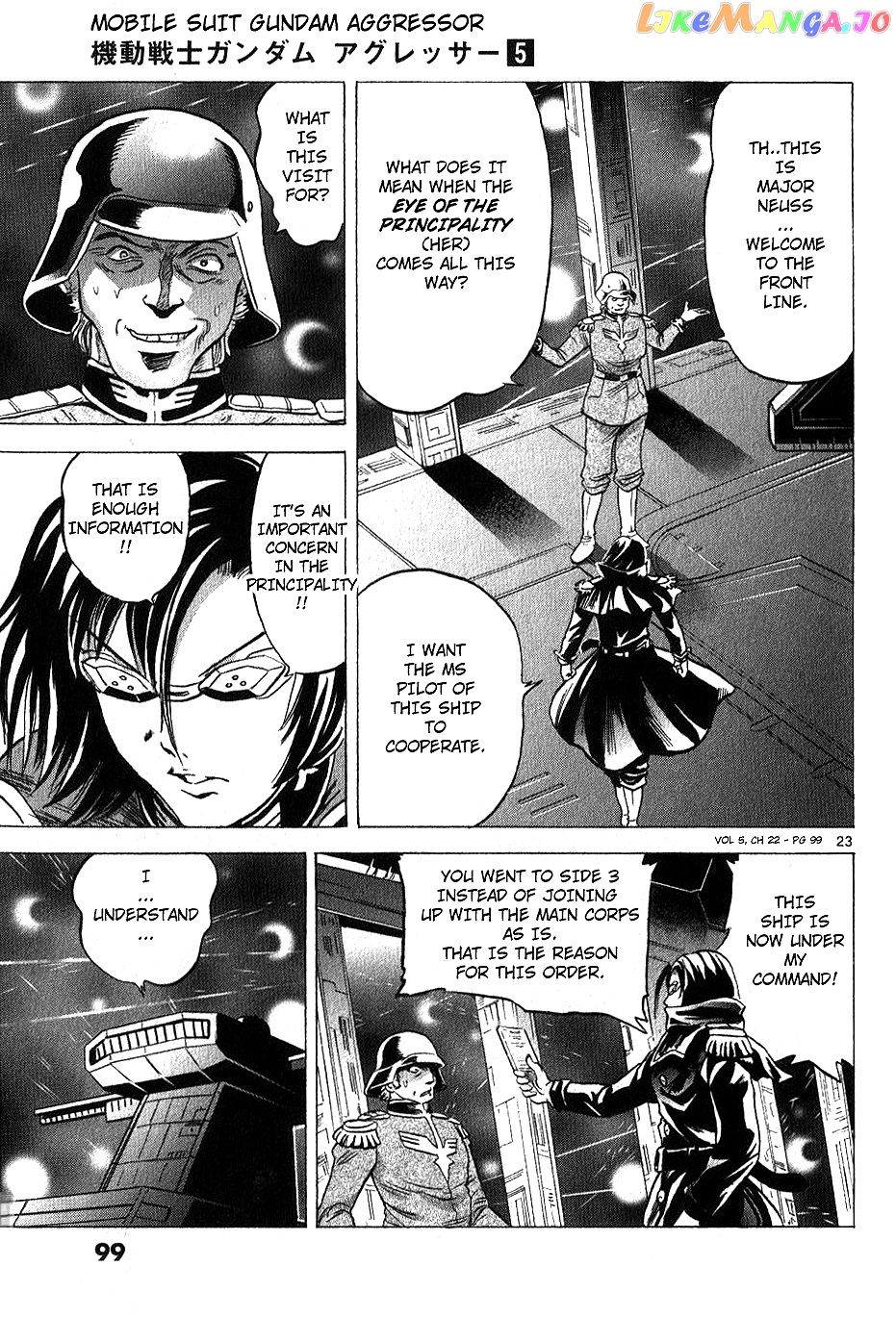 Mobile Suit Gundam Aggressor chapter 22 - page 21