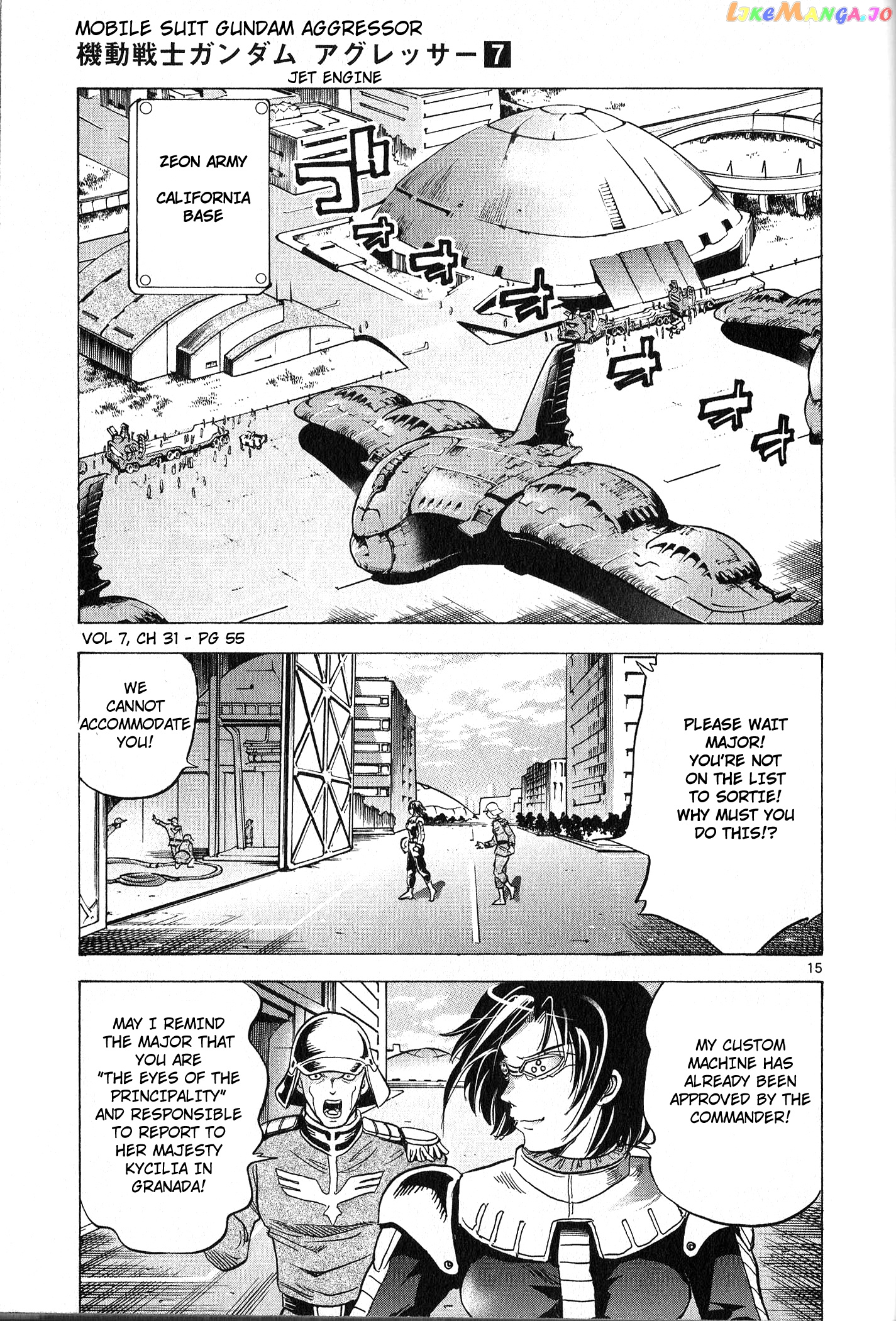 Mobile Suit Gundam Aggressor chapter 31 - page 14