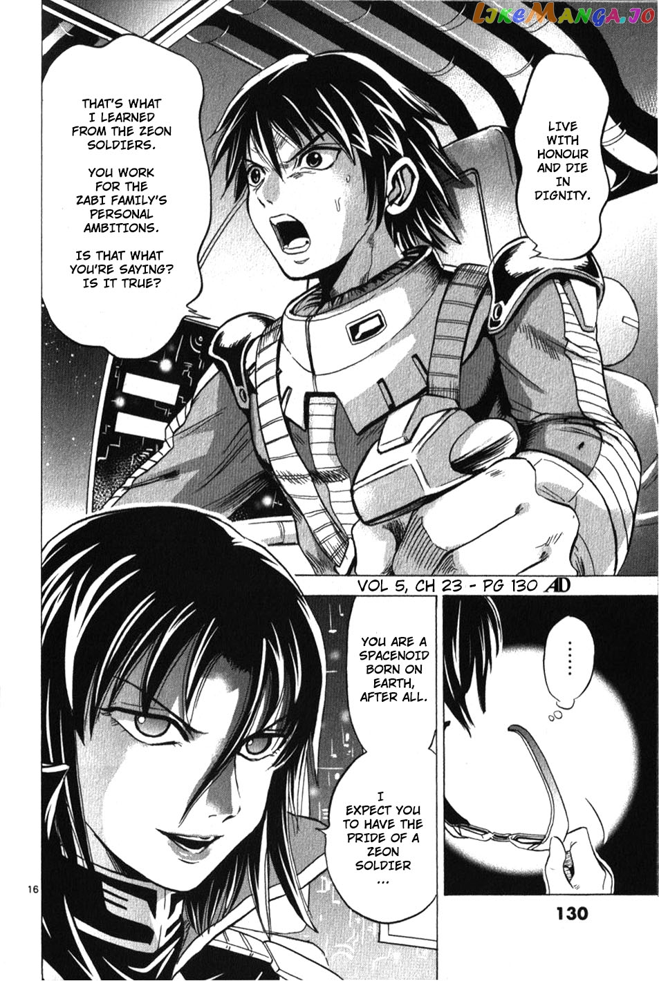 Mobile Suit Gundam Aggressor chapter 23 - page 16