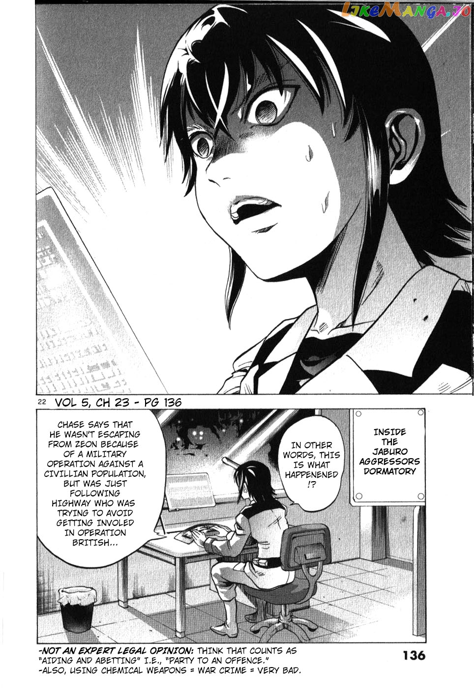 Mobile Suit Gundam Aggressor chapter 23 - page 22