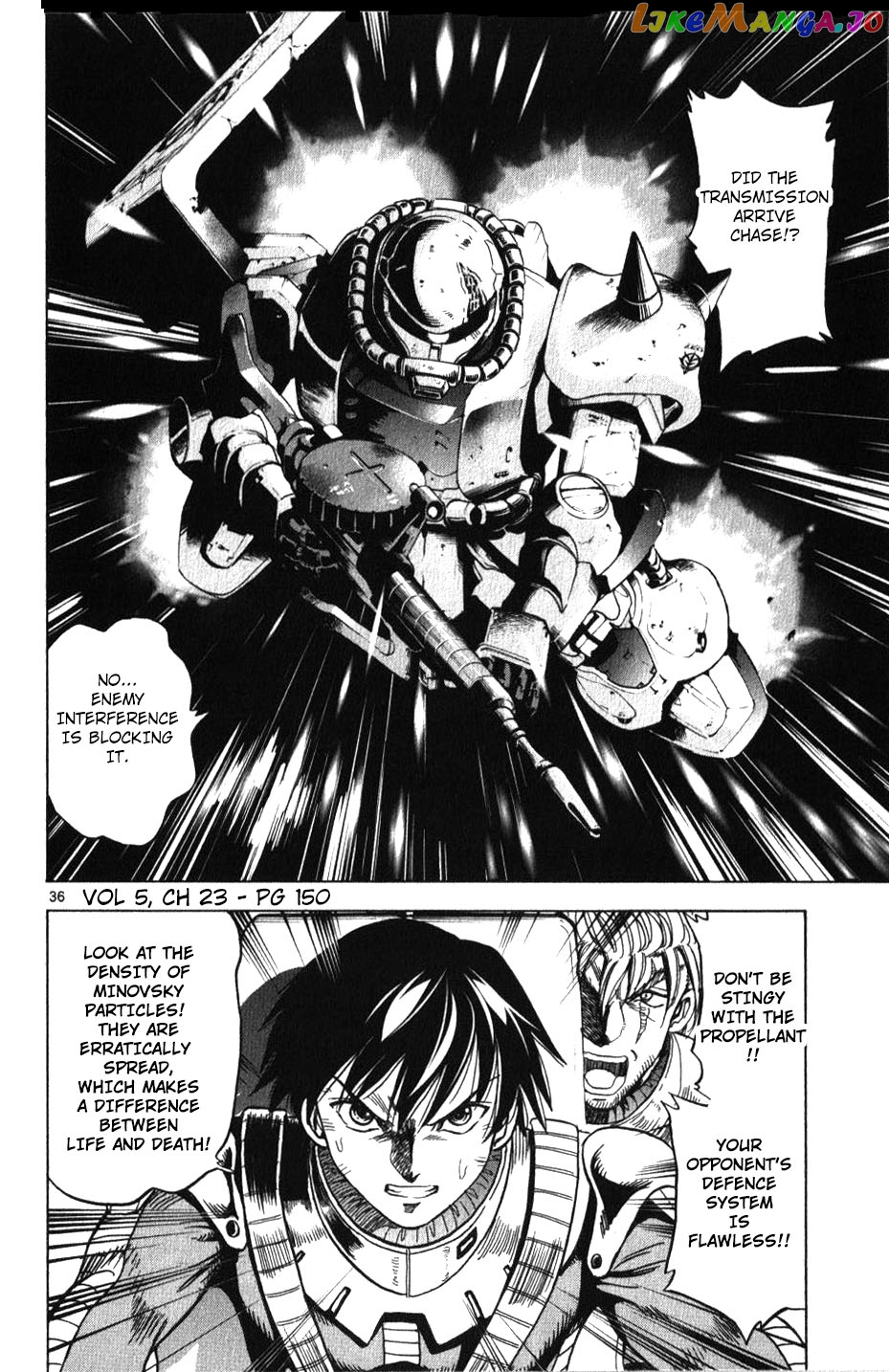 Mobile Suit Gundam Aggressor chapter 23 - page 36