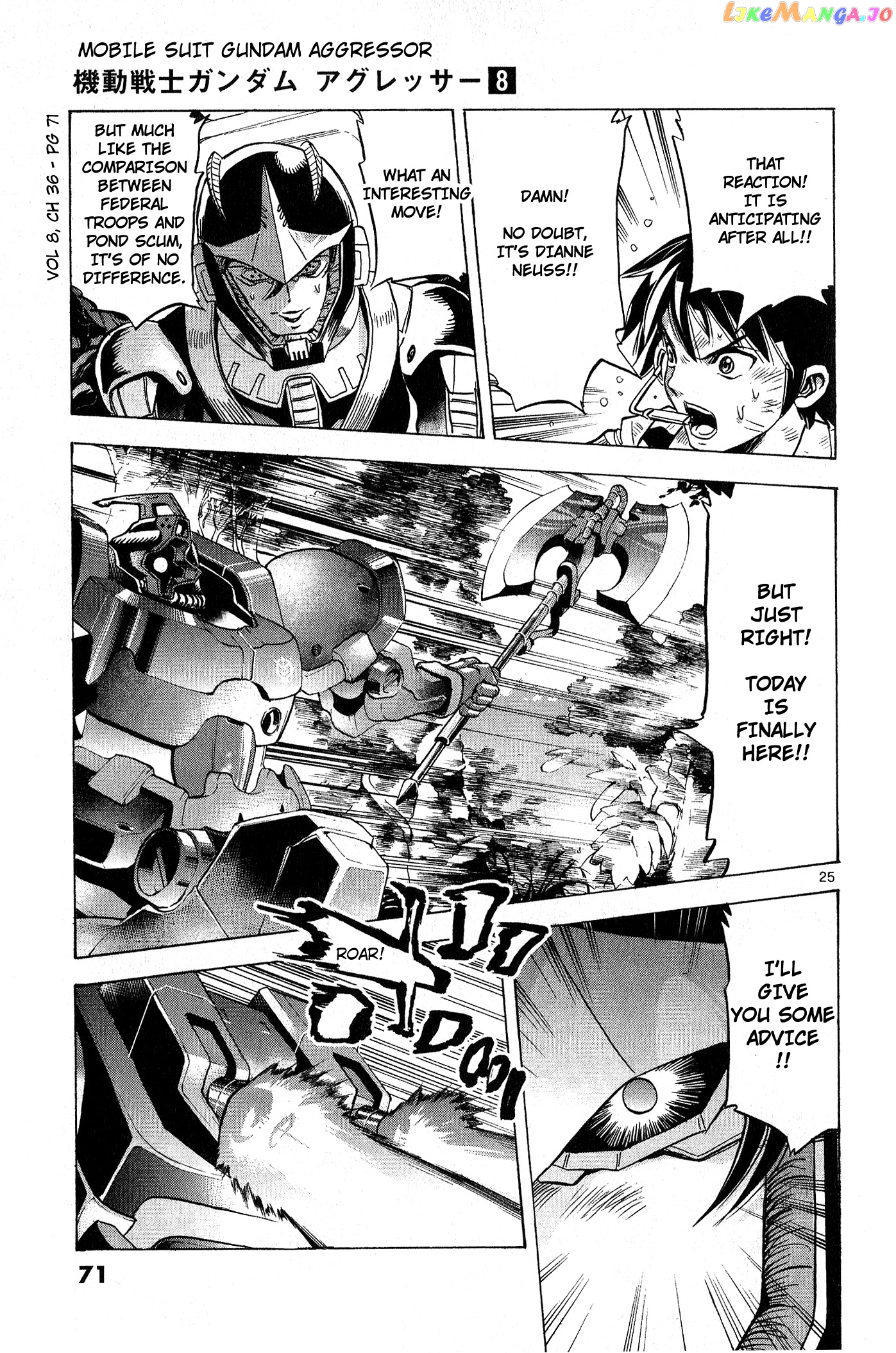 Mobile Suit Gundam Aggressor chapter 36 - page 25