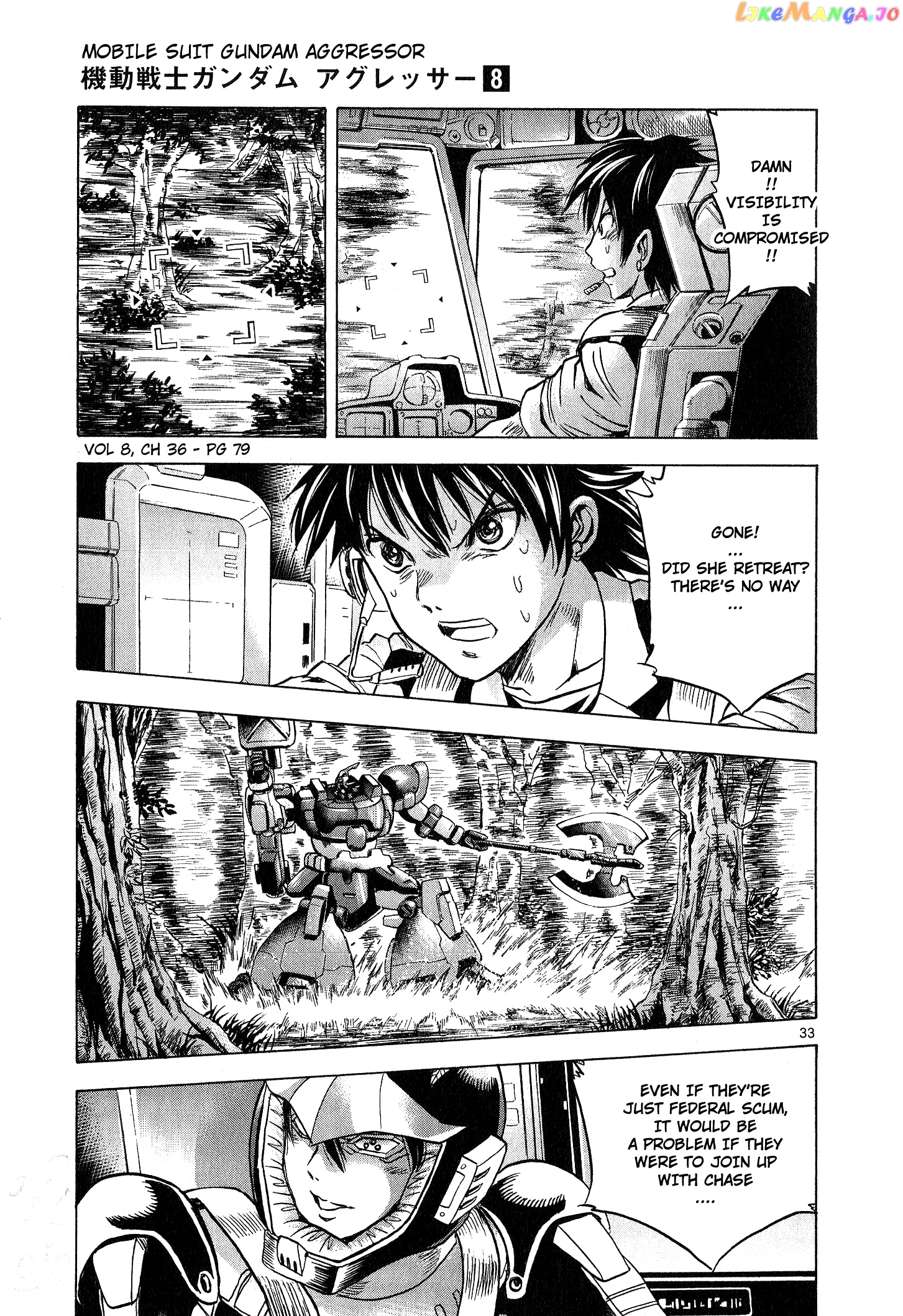 Mobile Suit Gundam Aggressor chapter 36 - page 33