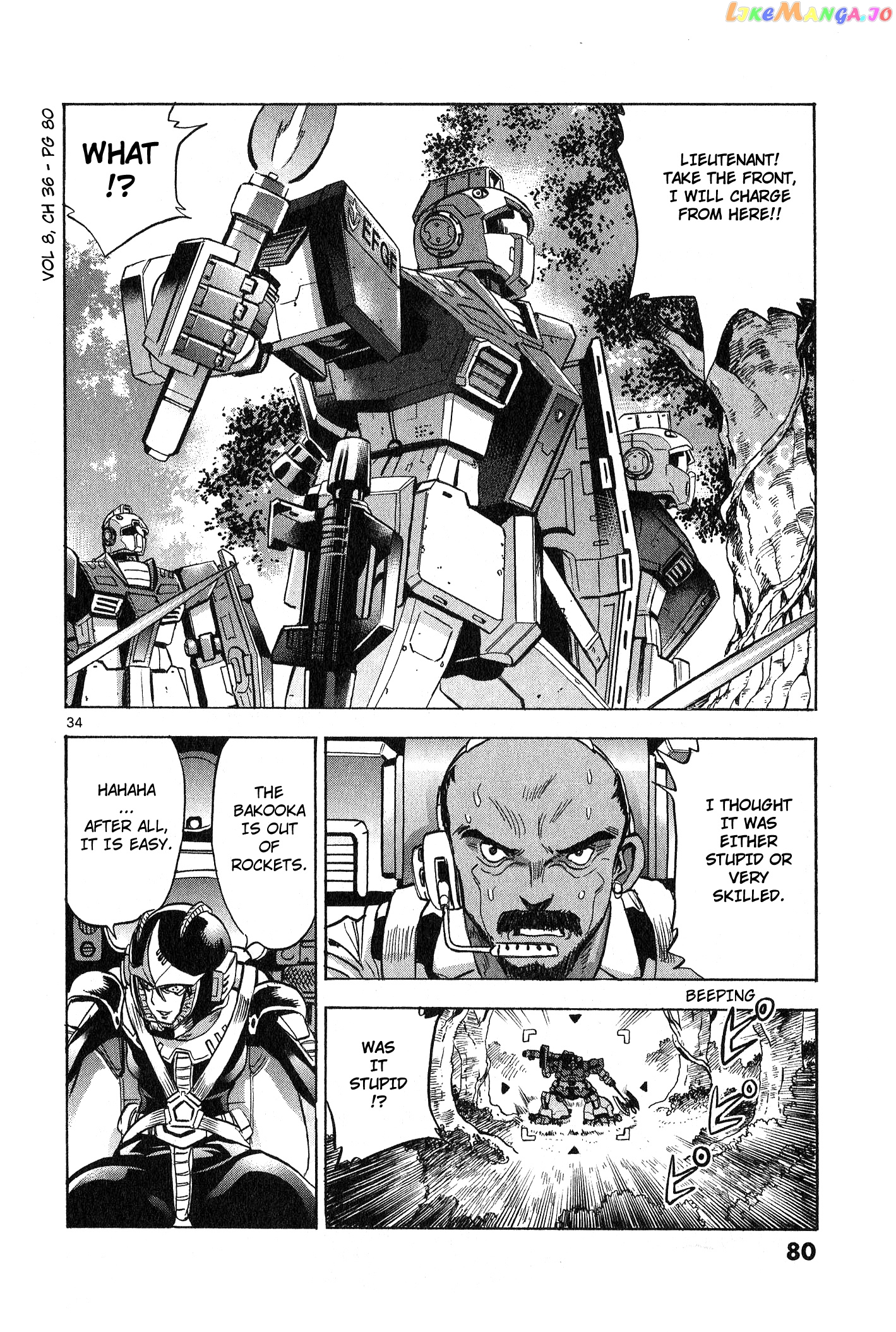 Mobile Suit Gundam Aggressor chapter 36 - page 34