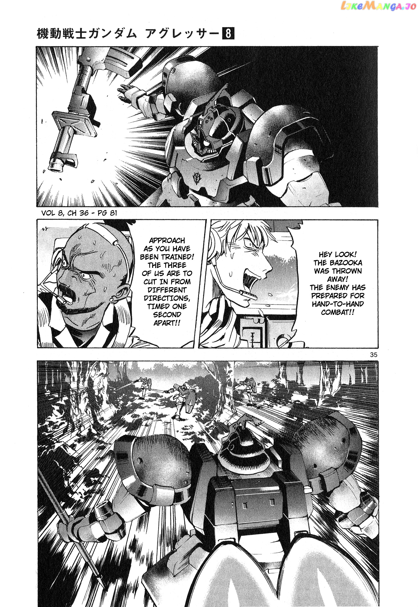 Mobile Suit Gundam Aggressor chapter 36 - page 35