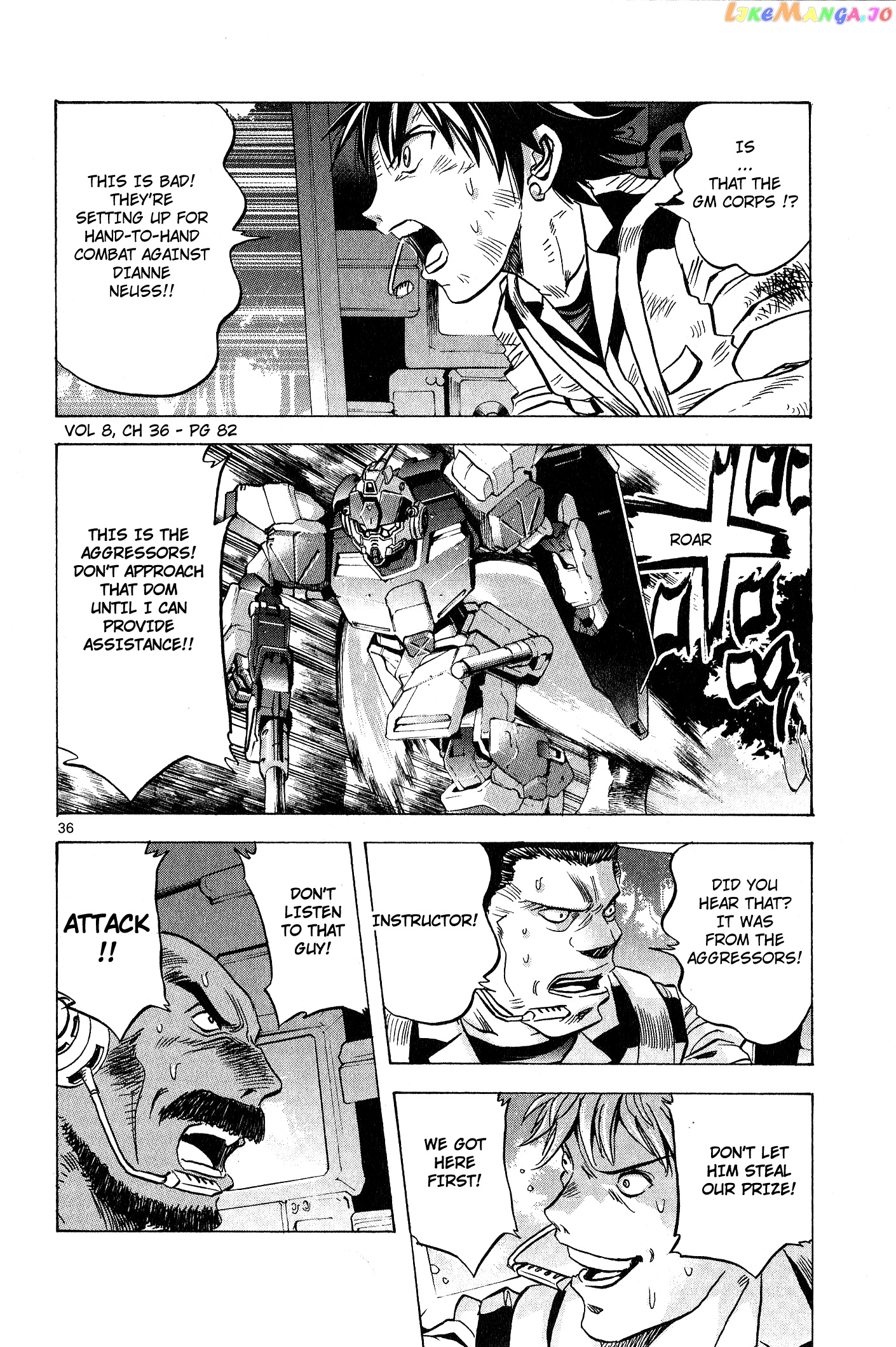 Mobile Suit Gundam Aggressor chapter 36 - page 36