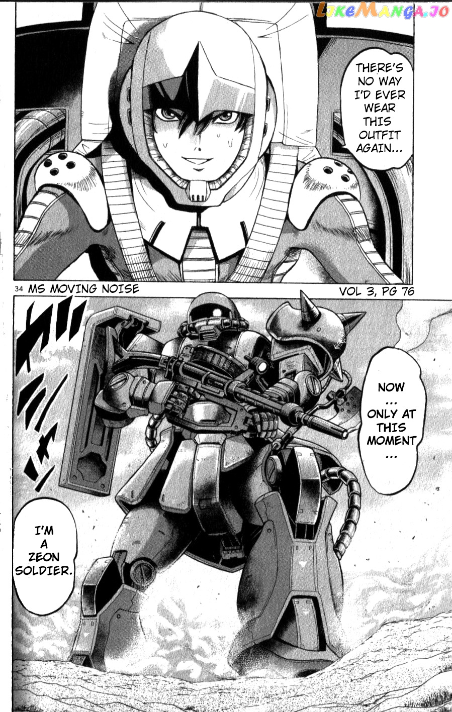 Mobile Suit Gundam Aggressor chapter 11 - page 34