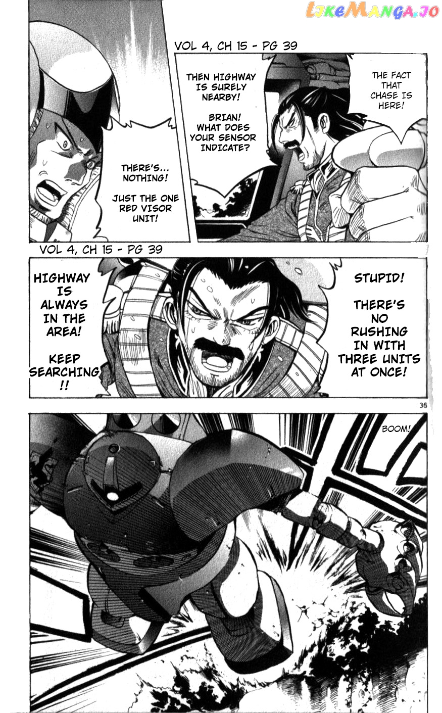 Mobile Suit Gundam Aggressor chapter 15 - page 35