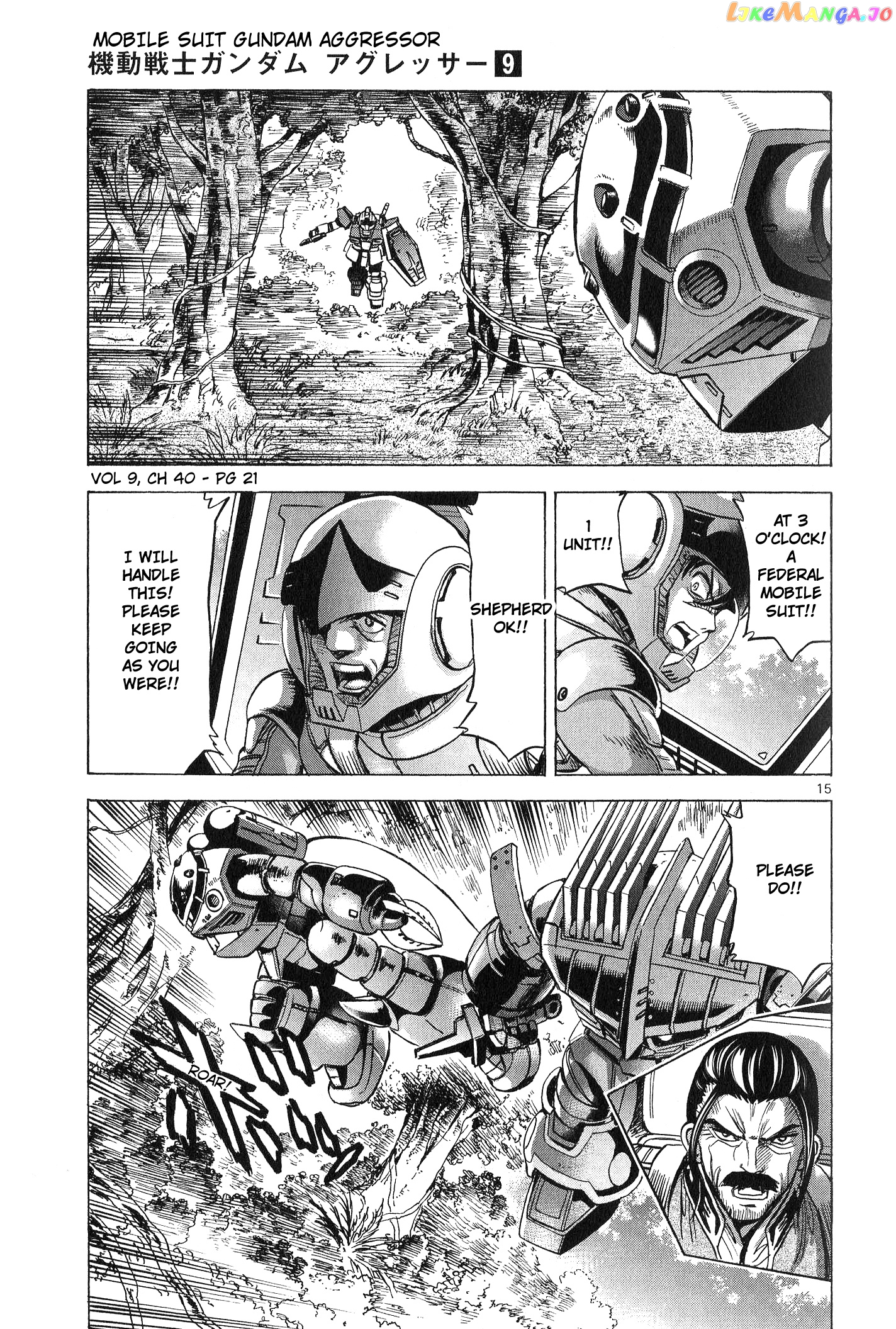 Mobile Suit Gundam Aggressor chapter 40 - page 14