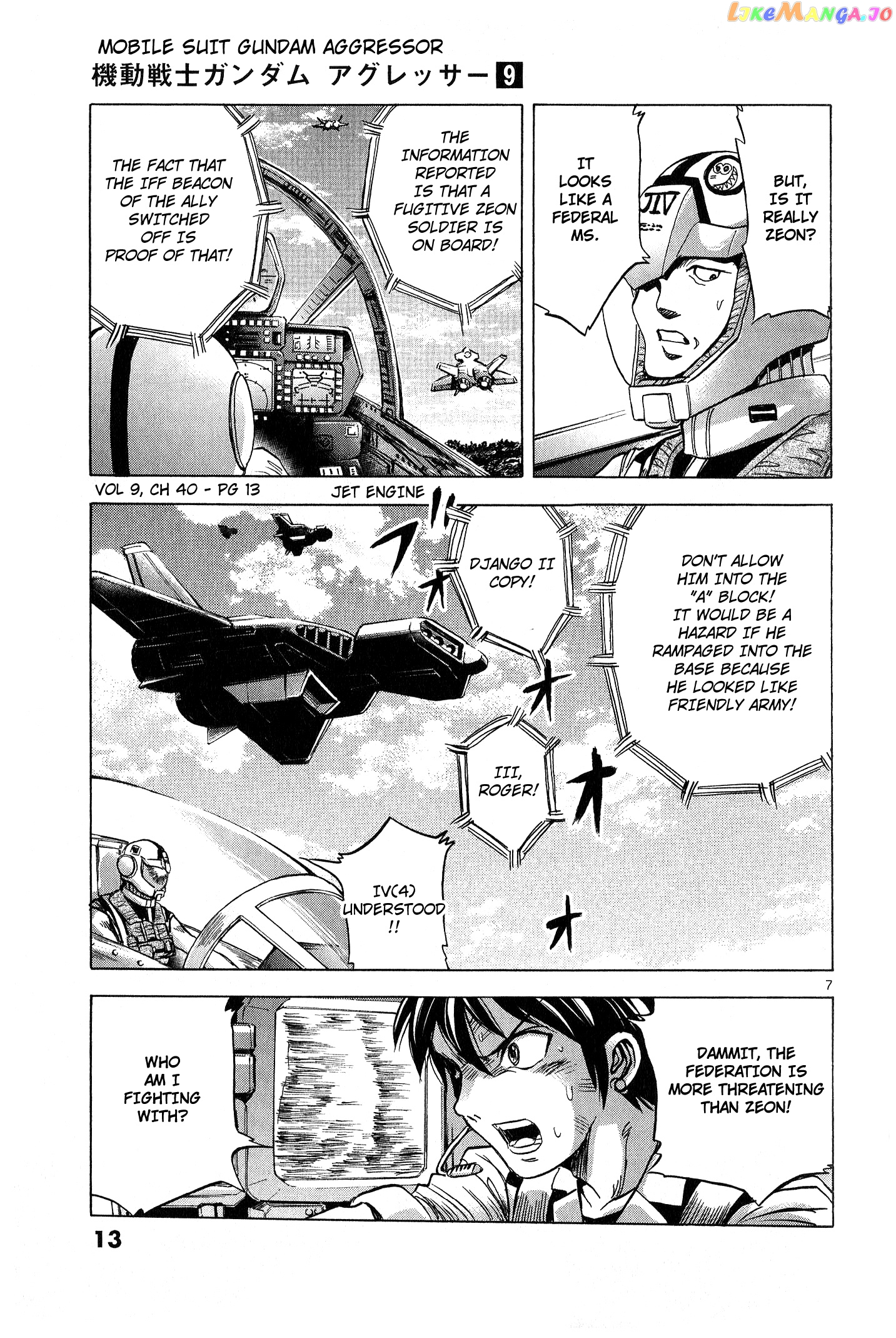 Mobile Suit Gundam Aggressor chapter 40 - page 7