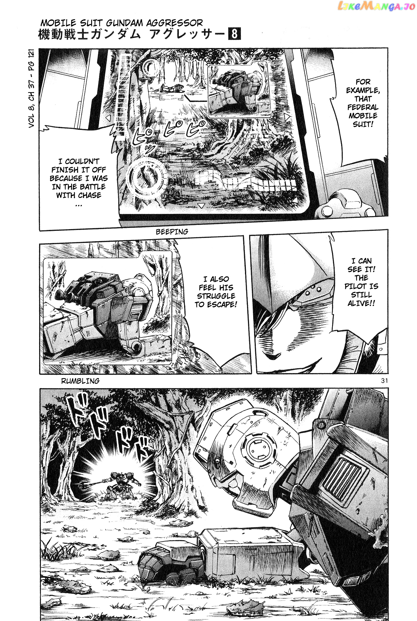 Mobile Suit Gundam Aggressor chapter 37 - page 30