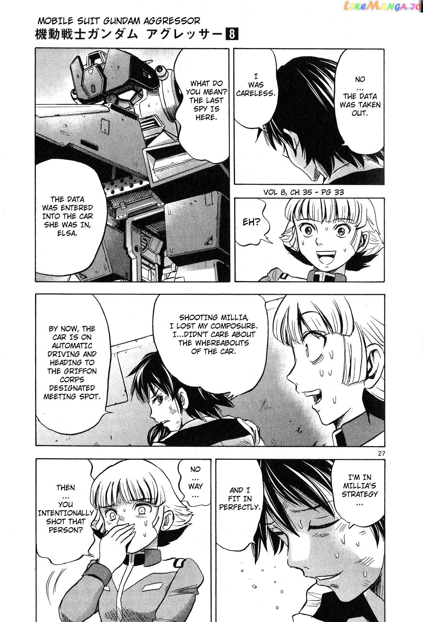 Mobile Suit Gundam Aggressor chapter 35 - page 28