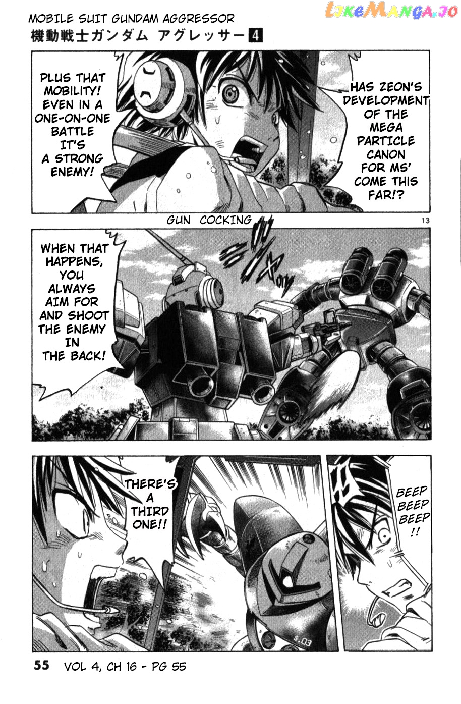 Mobile Suit Gundam Aggressor chapter 16 - page 12