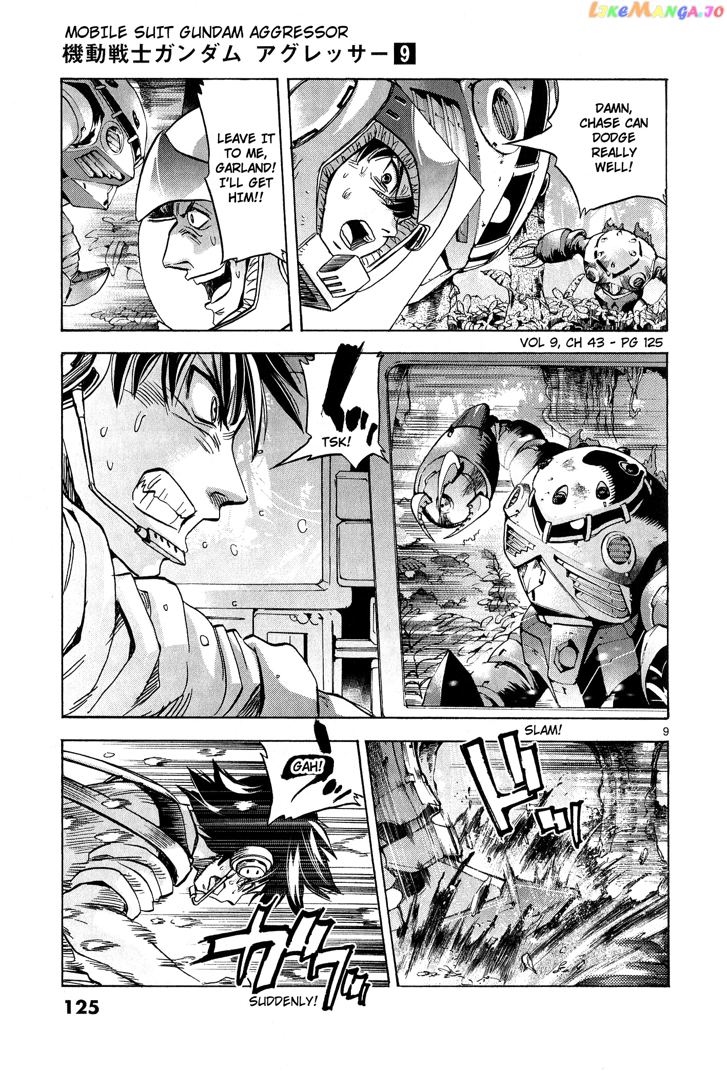 Mobile Suit Gundam Aggressor chapter 43 - page 9