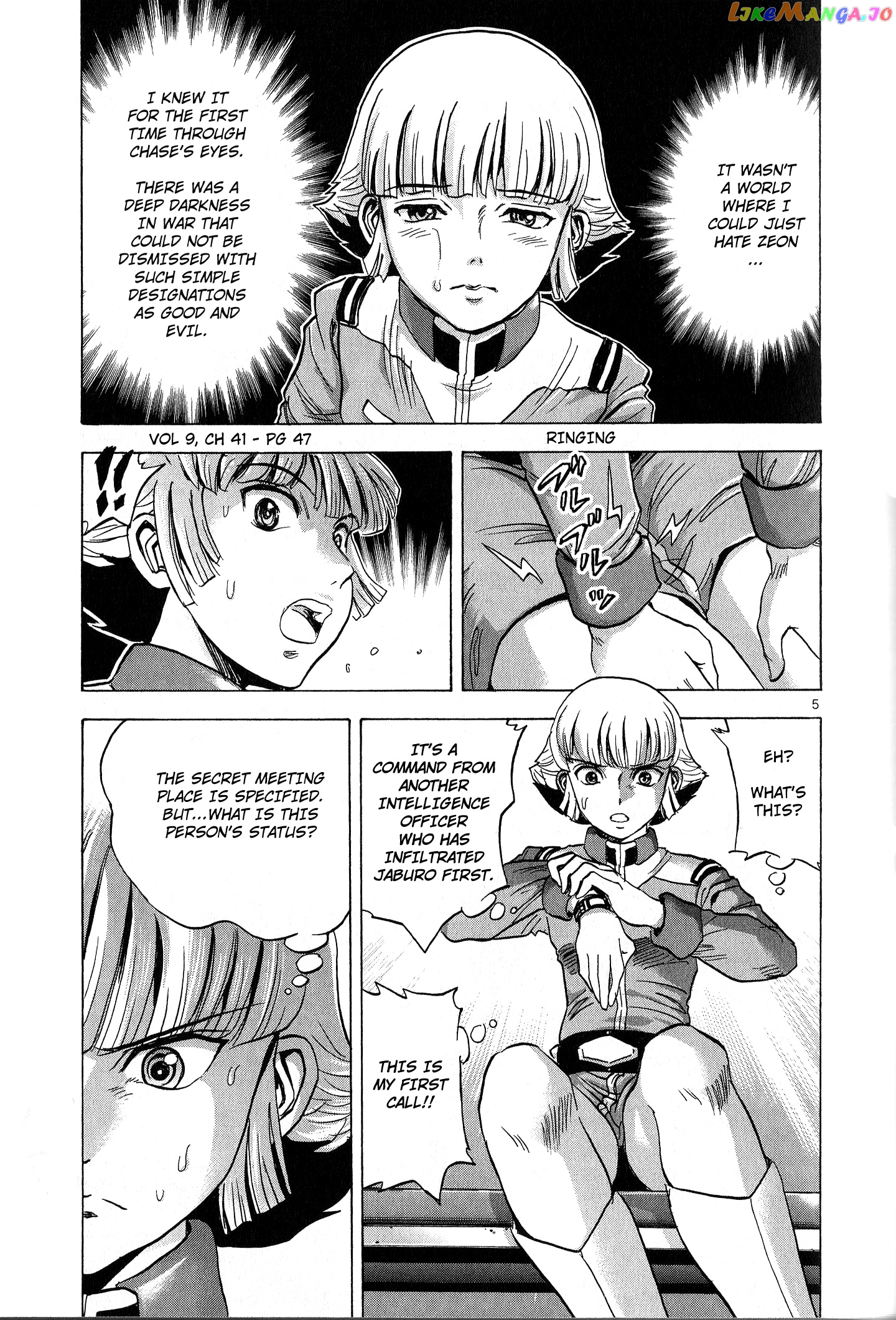 Mobile Suit Gundam Aggressor chapter 41 - page 6