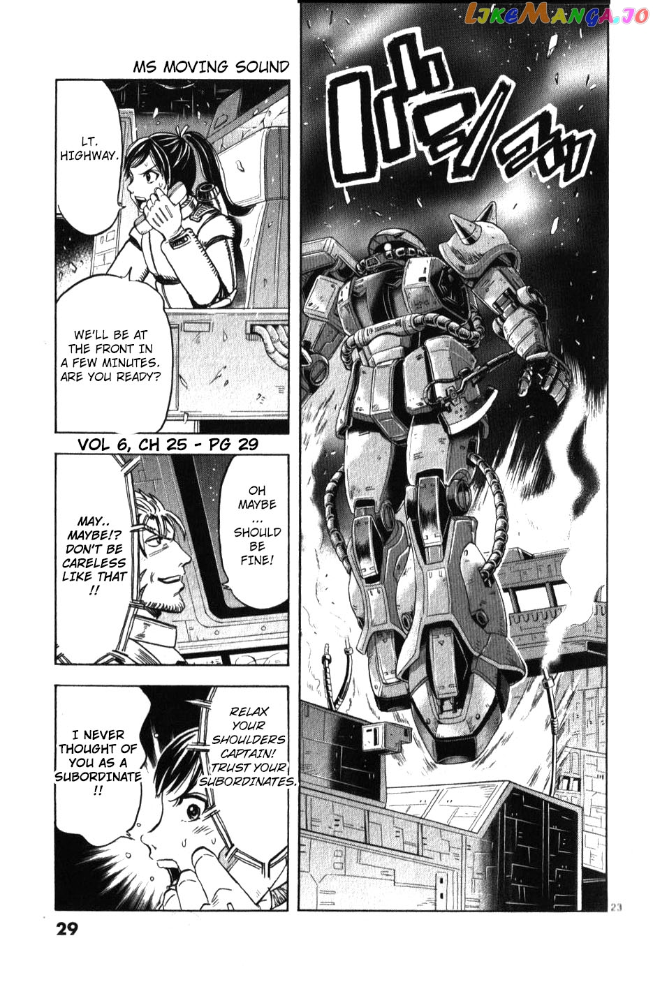 Mobile Suit Gundam Aggressor chapter 25 - page 23