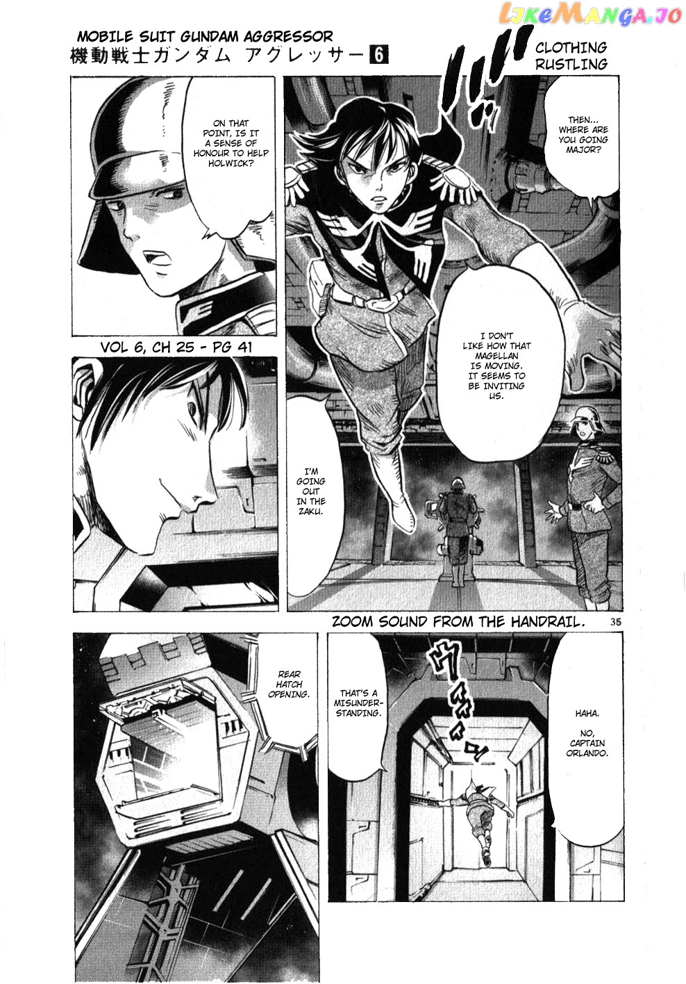 Mobile Suit Gundam Aggressor chapter 25 - page 35