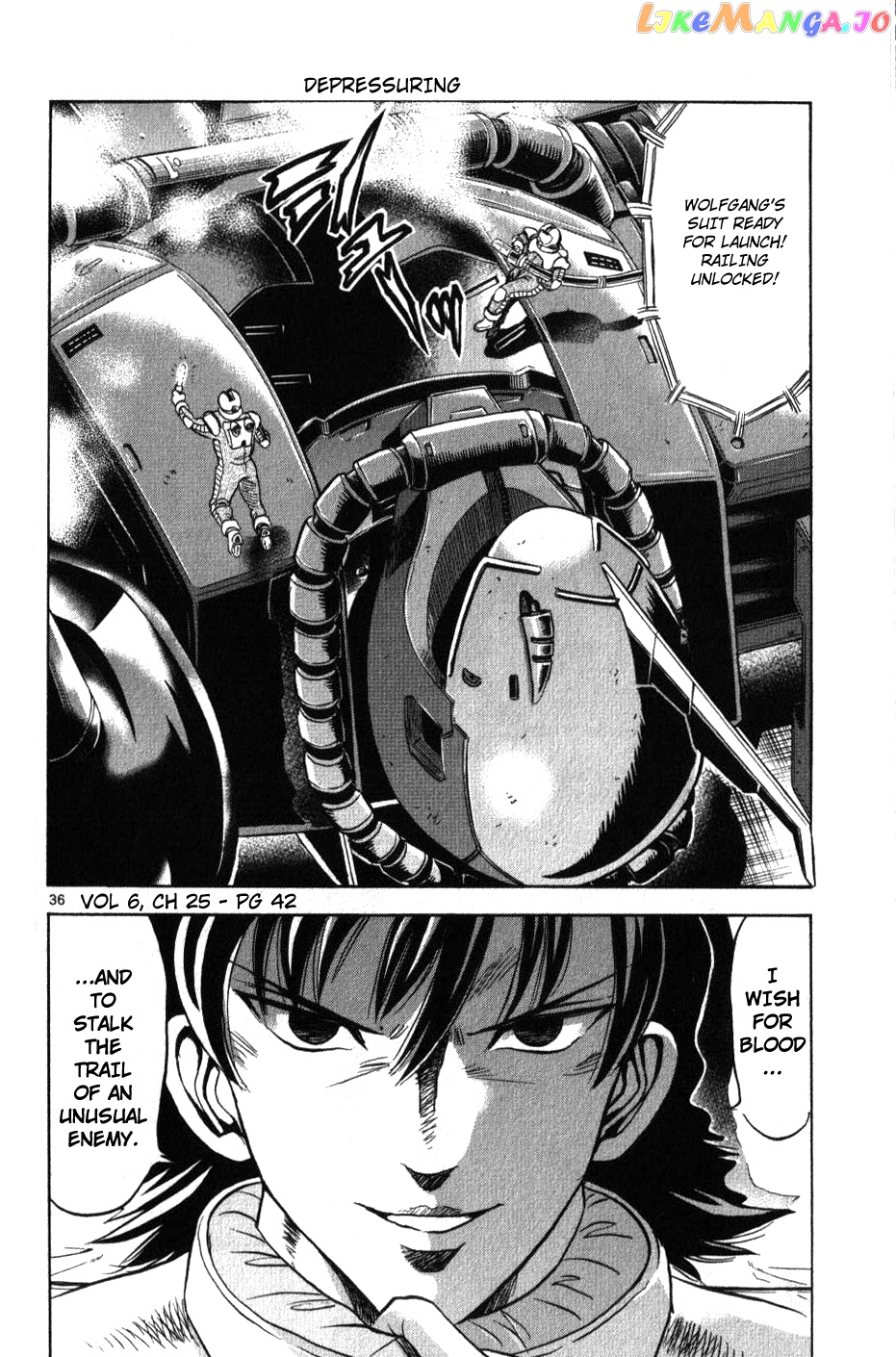 Mobile Suit Gundam Aggressor chapter 25 - page 36