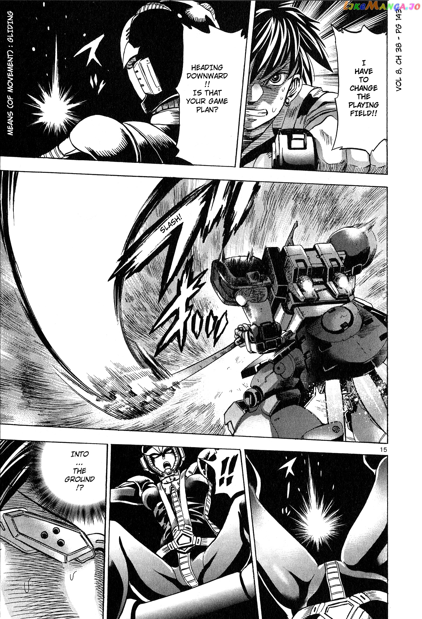 Mobile Suit Gundam Aggressor chapter 38 - page 14