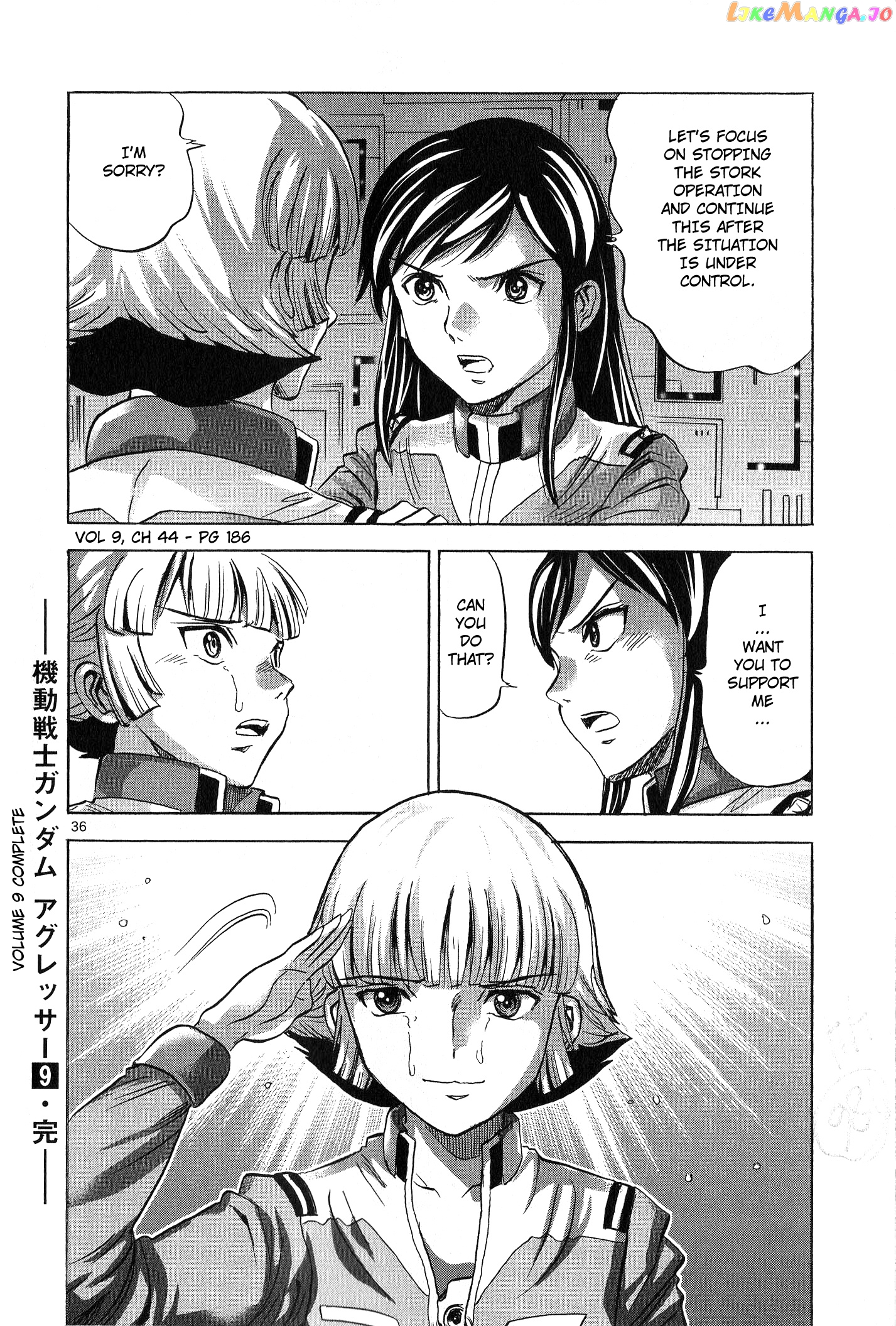 Mobile Suit Gundam Aggressor chapter 44 - page 34