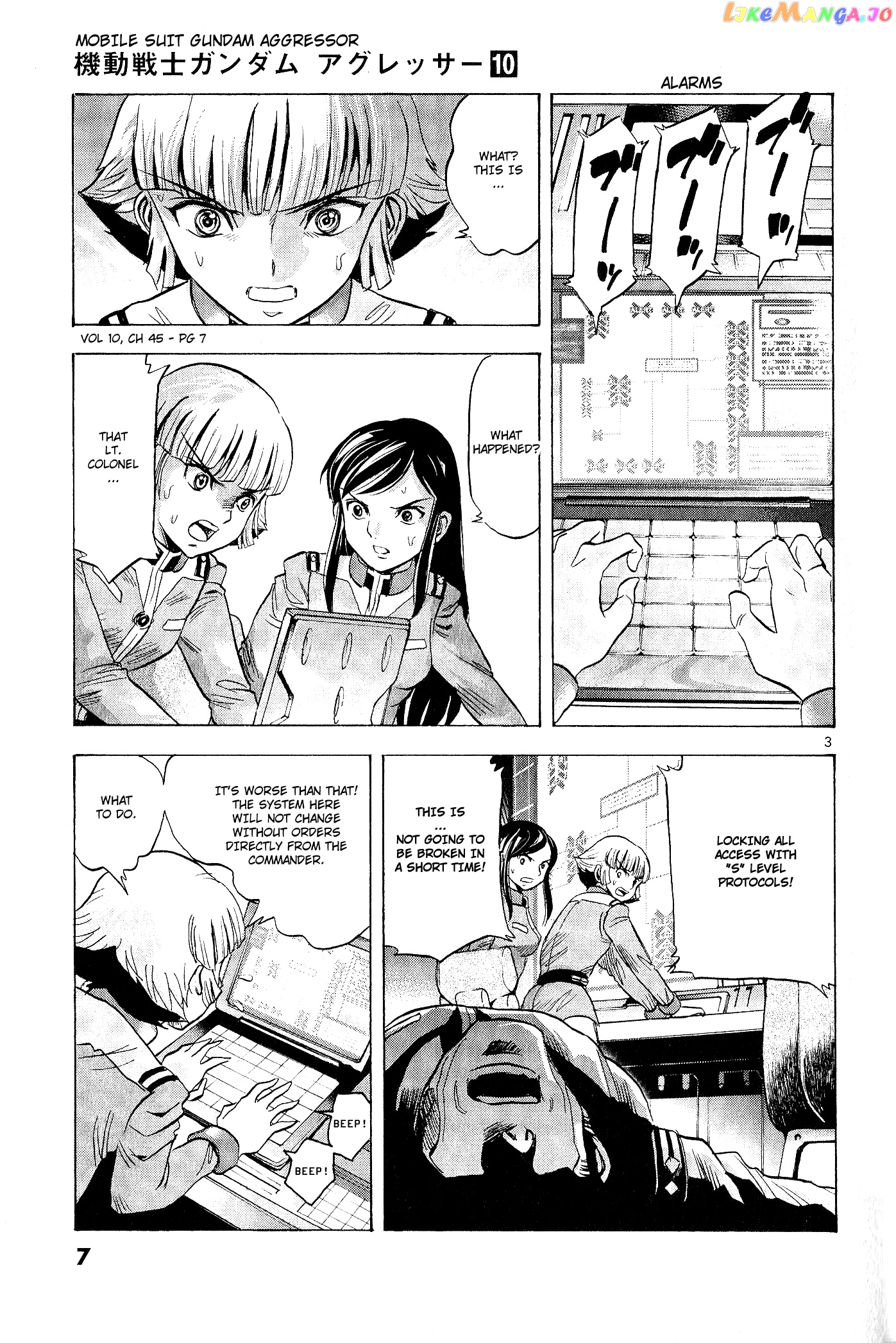 Mobile Suit Gundam Aggressor chapter 45 - page 3