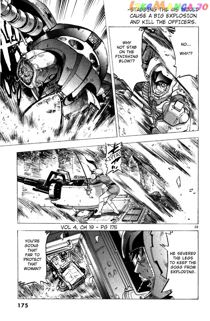 Mobile Suit Gundam Aggressor chapter 19 - page 22