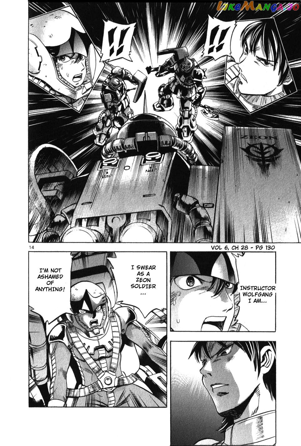 Mobile Suit Gundam Aggressor chapter 28 - page 14